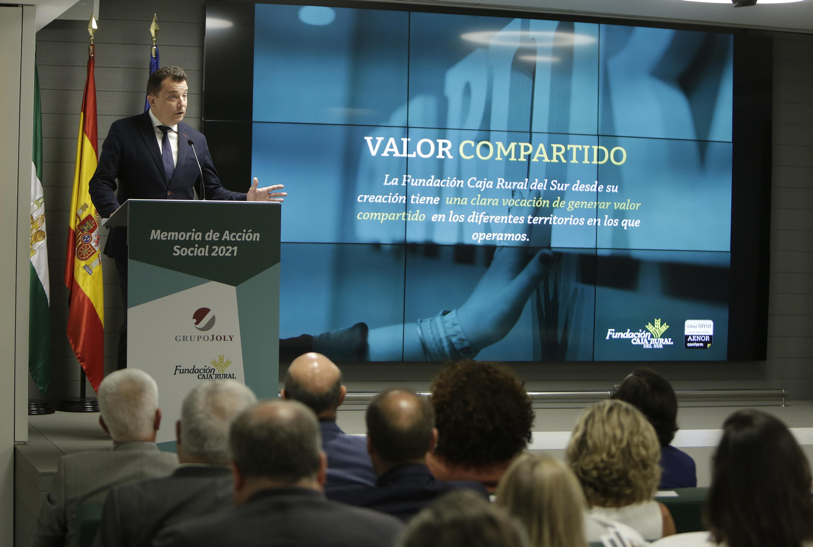 La Fundación Caja Rural del Sur presenta el Informe de acción social, todas las imágenes