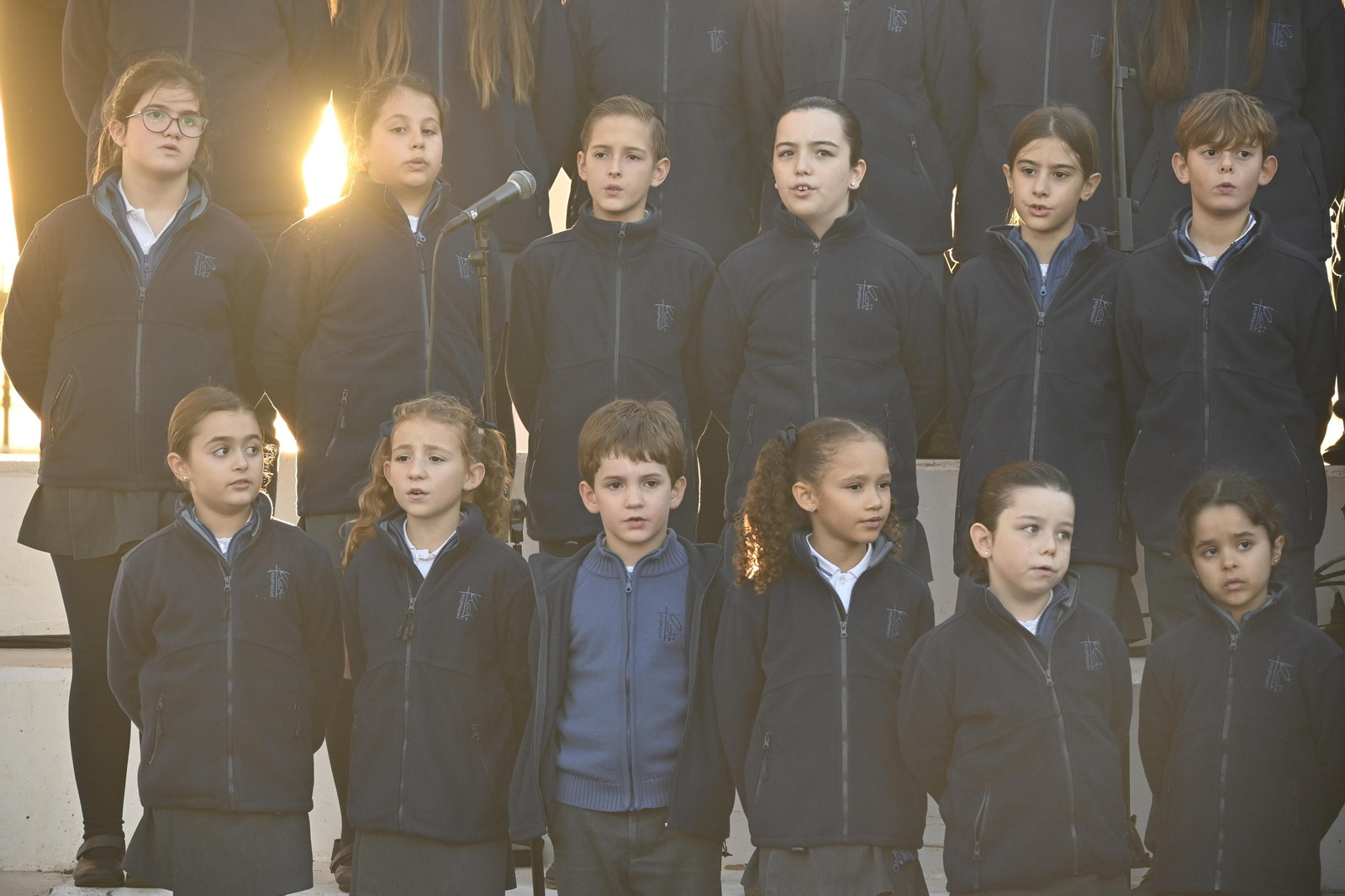 Alumbrado del Puerto de Huelva, en imágenes