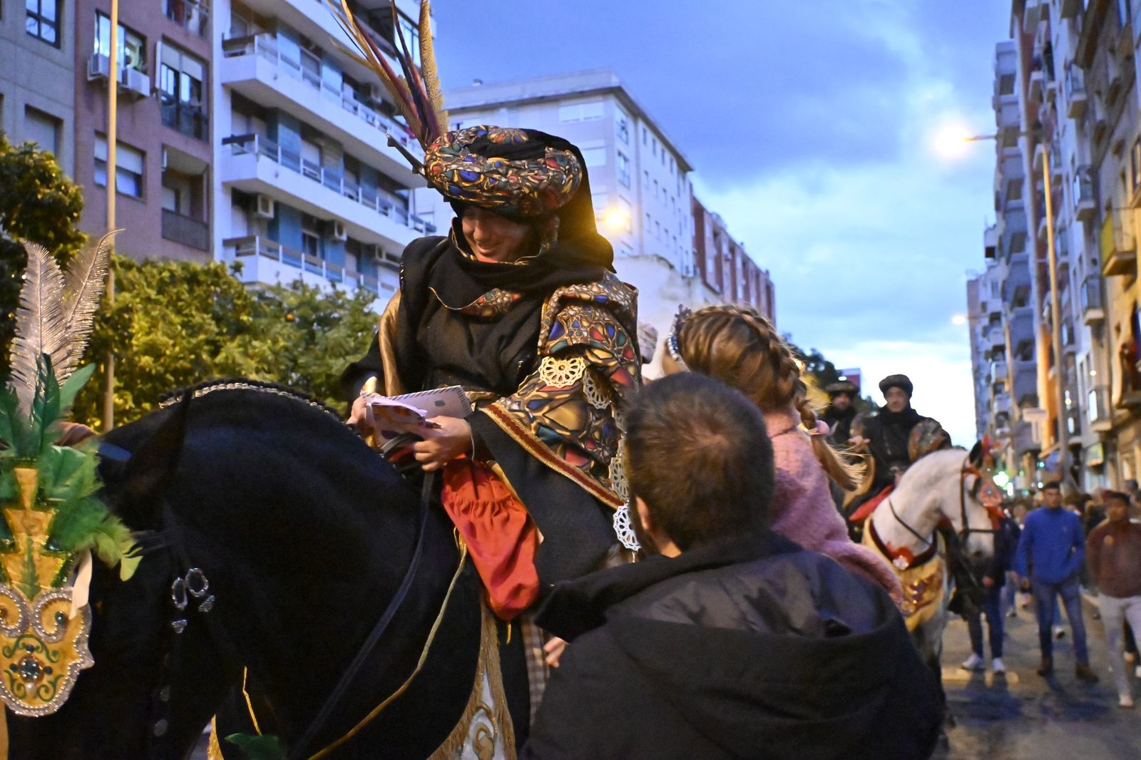 Las mejores fotografías de la llegada de los Reyes Magos a Huelva