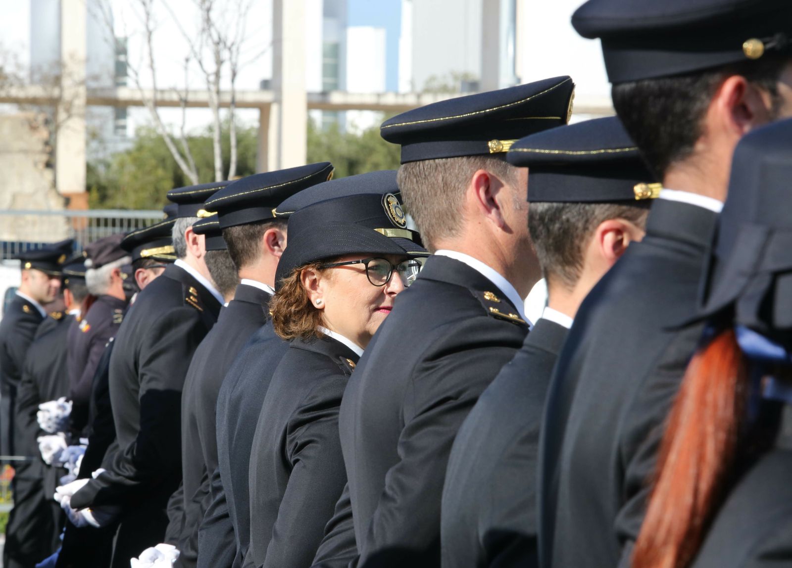 Inaguración de la nueva comisaría por el ministro del Interior Grande- Marlaska