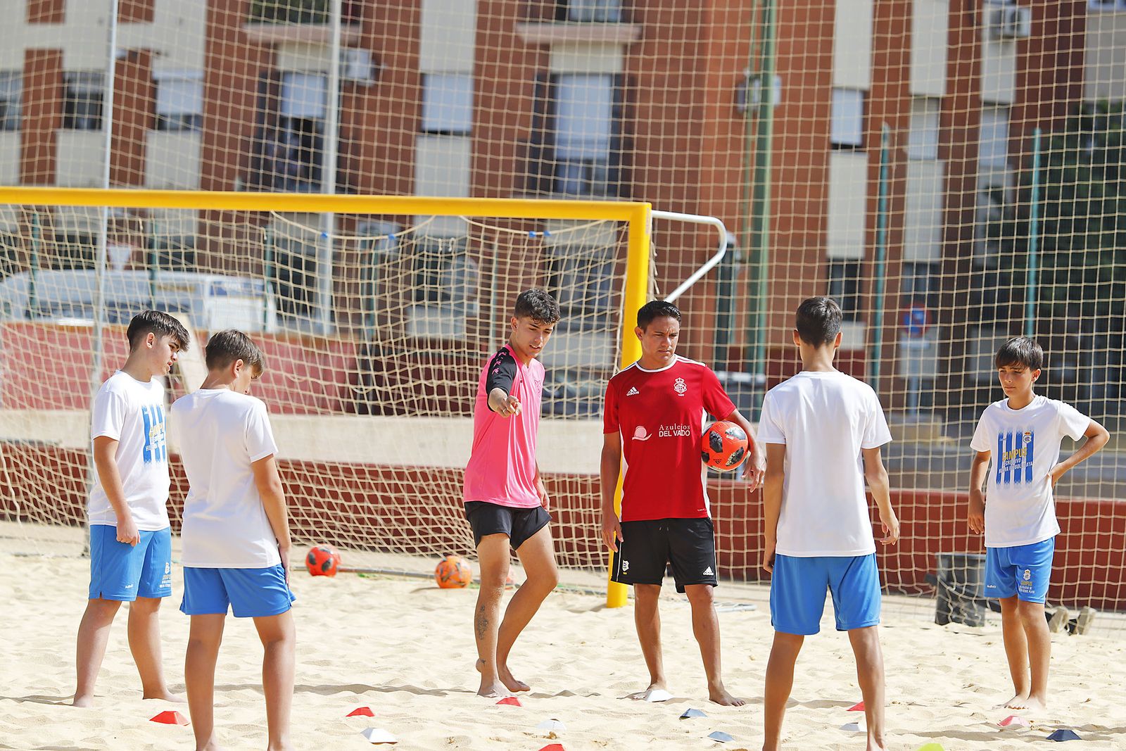 Imágenes del Campus Recreativo de Huelva Fútbol Playa