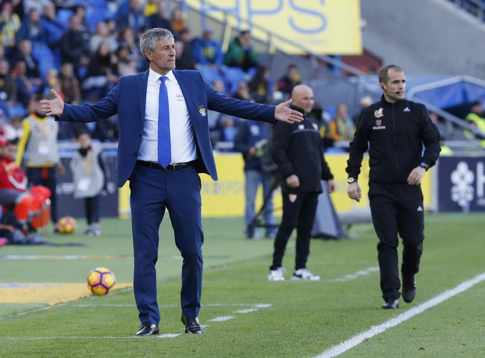 Las imágenes del Las Palmas-Sevilla