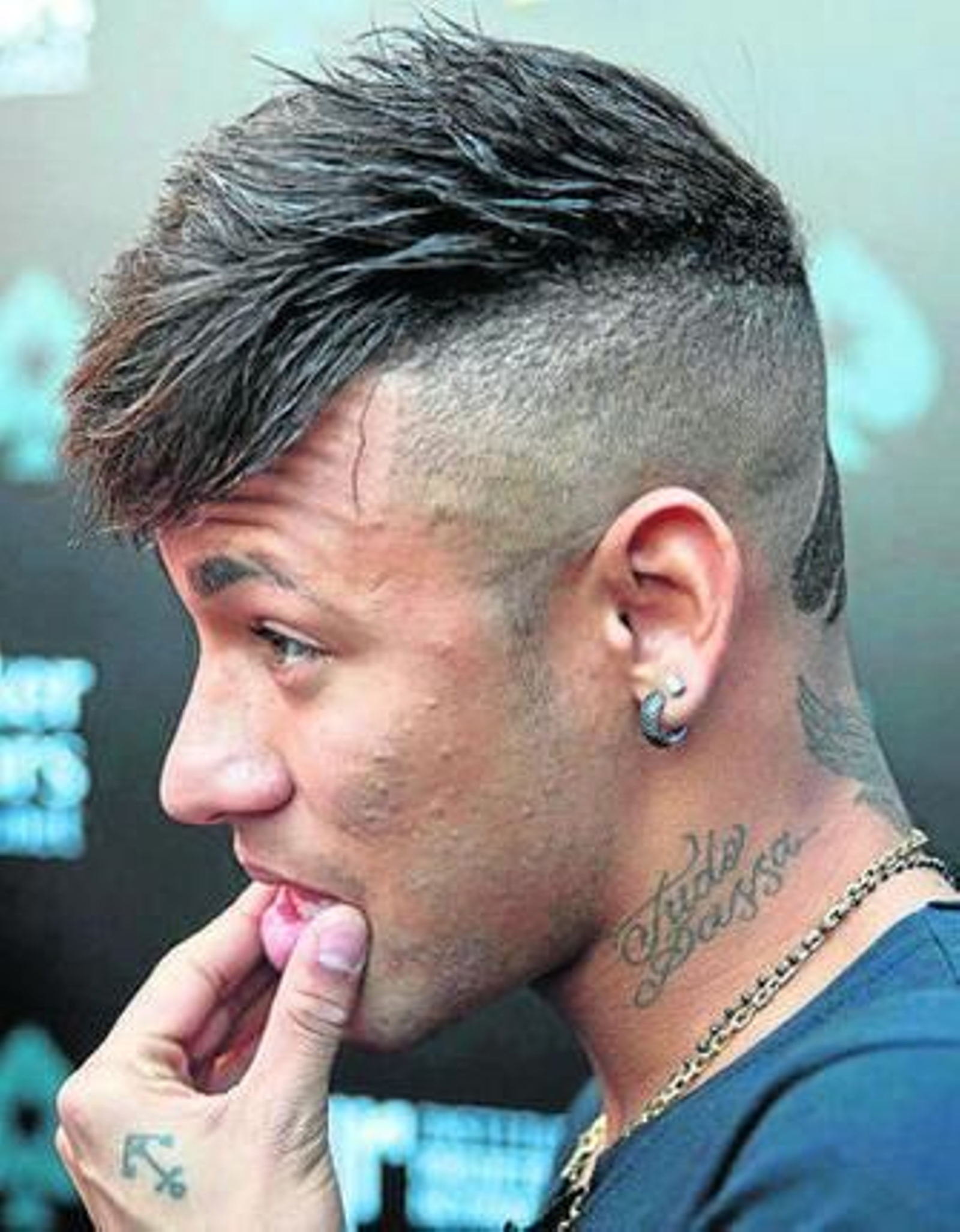 Neymar, en un acto benéfico el pasado 26 de julio en Sao Paulo.