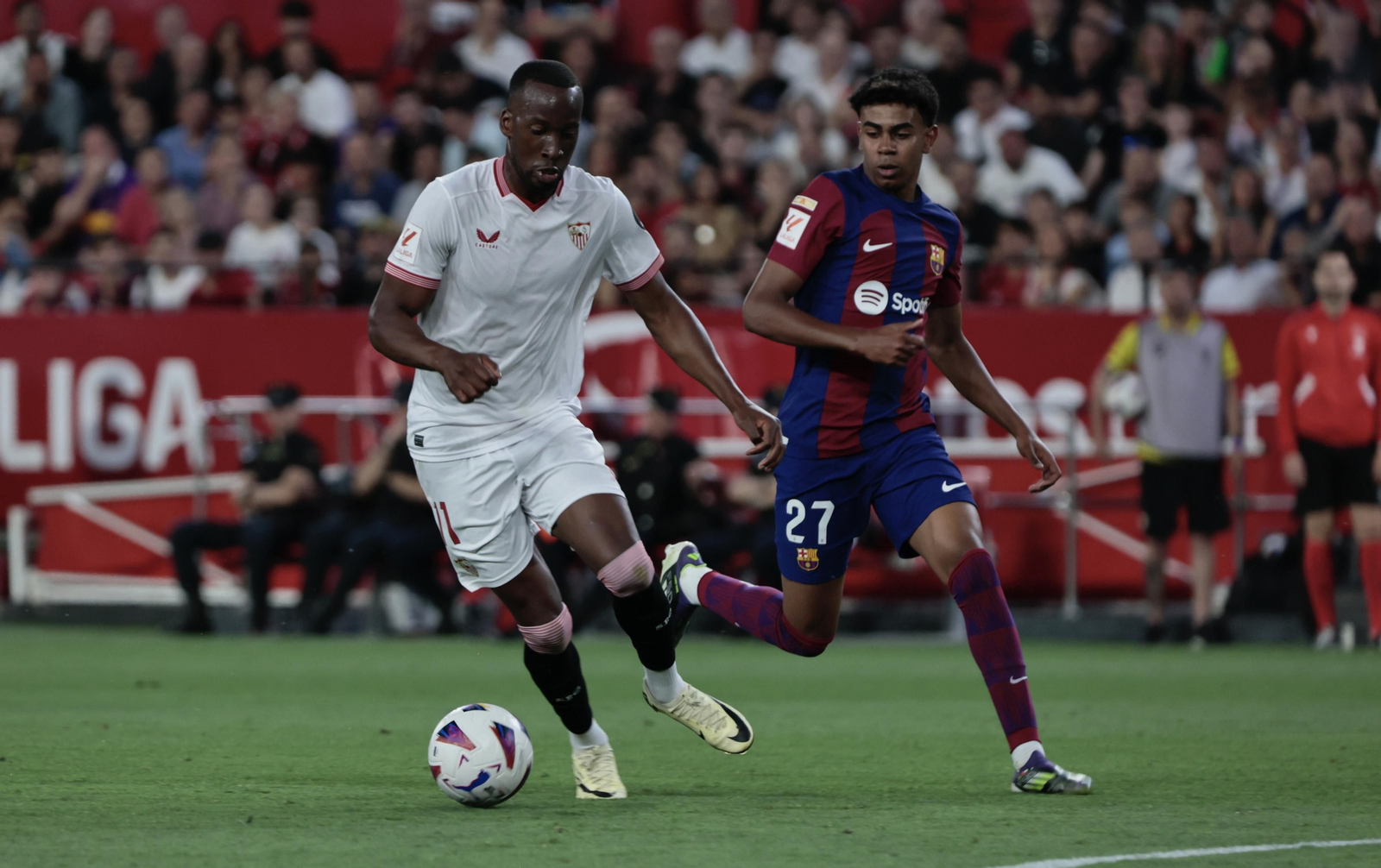 Las imágenes del Sevilla - Barcelona
