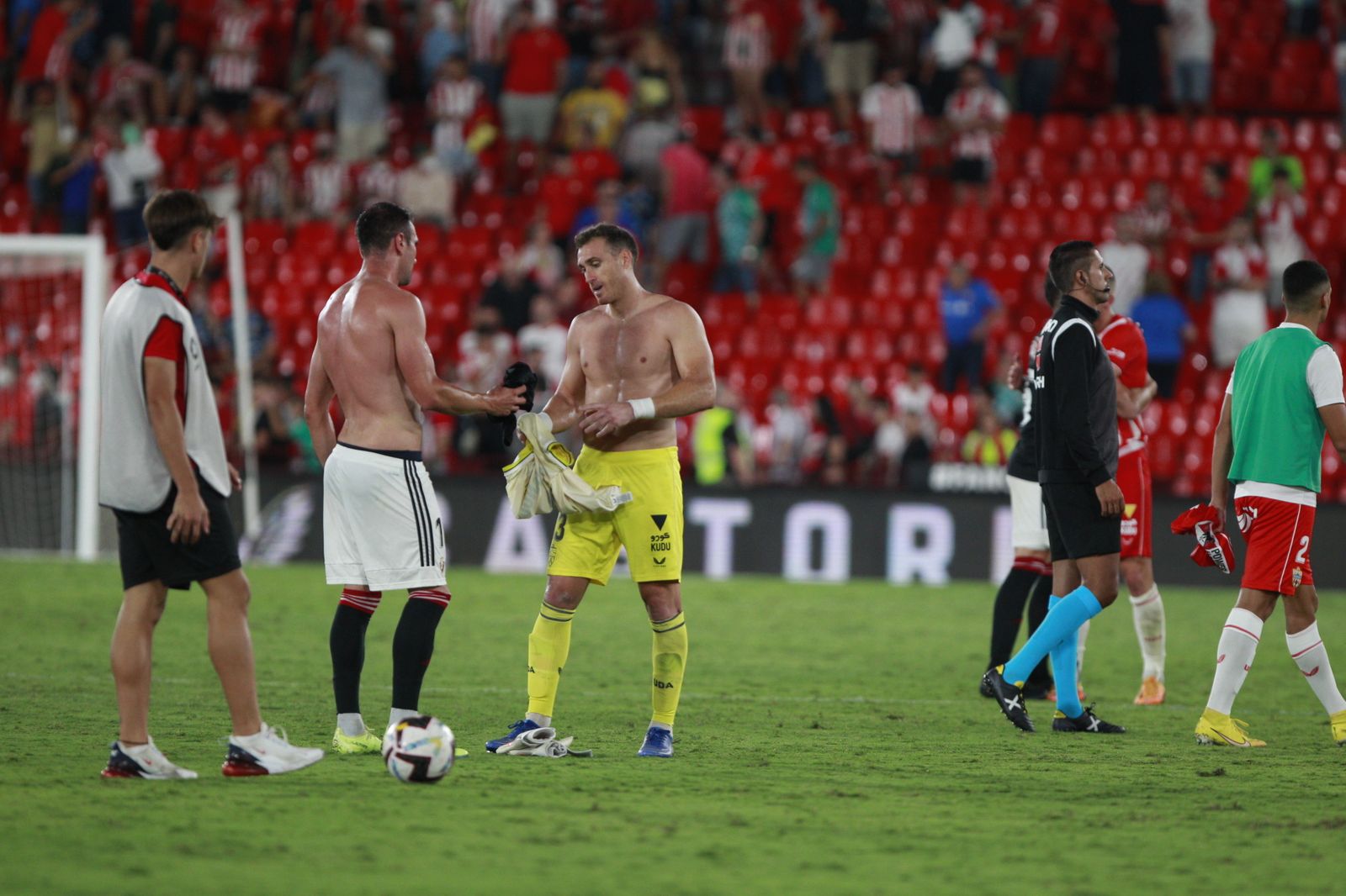 Imágenes del partido U.D. Almería-C.A. Osasuna