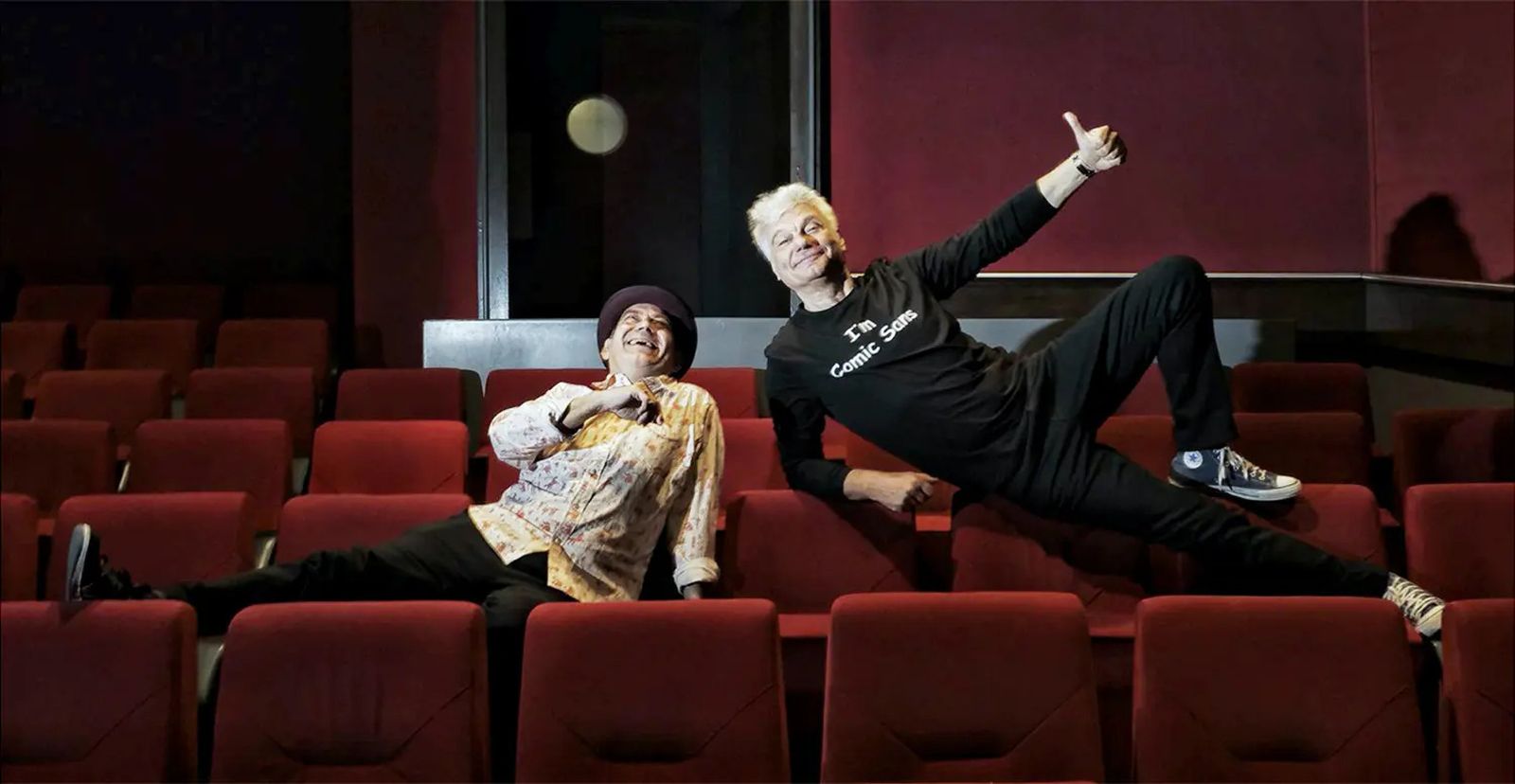 José Corballo y Carles Sans.