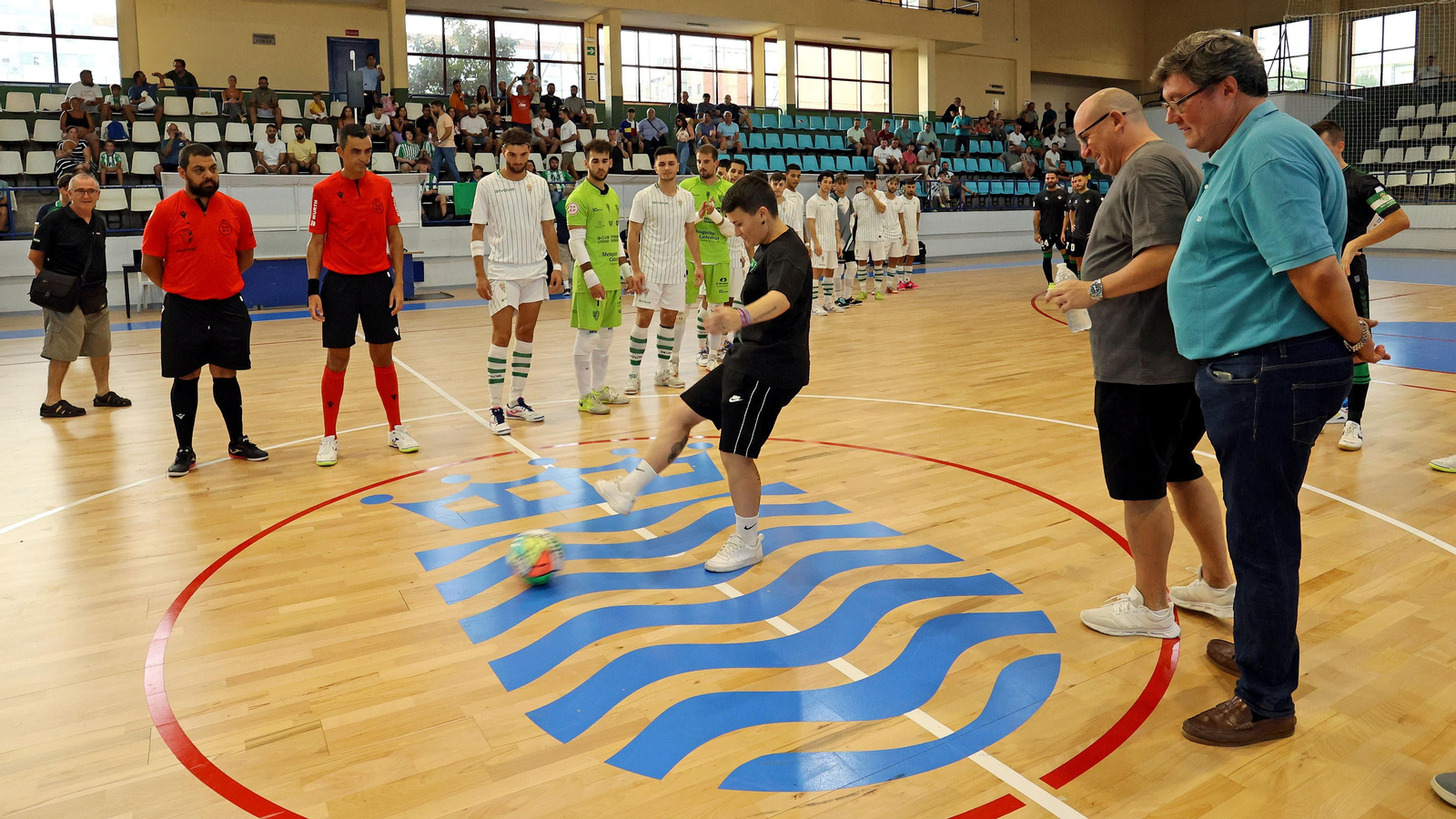 Partido a beneficio de Ainhoa Azurmendi entre Betis Futsal y Córdoba Patrimonio de la Humanidad en Jerez