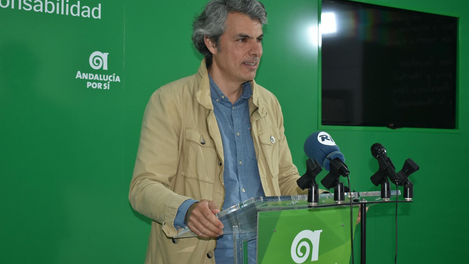 Fran Romero, portavoz del grupo municipal AxSí en San Fernando