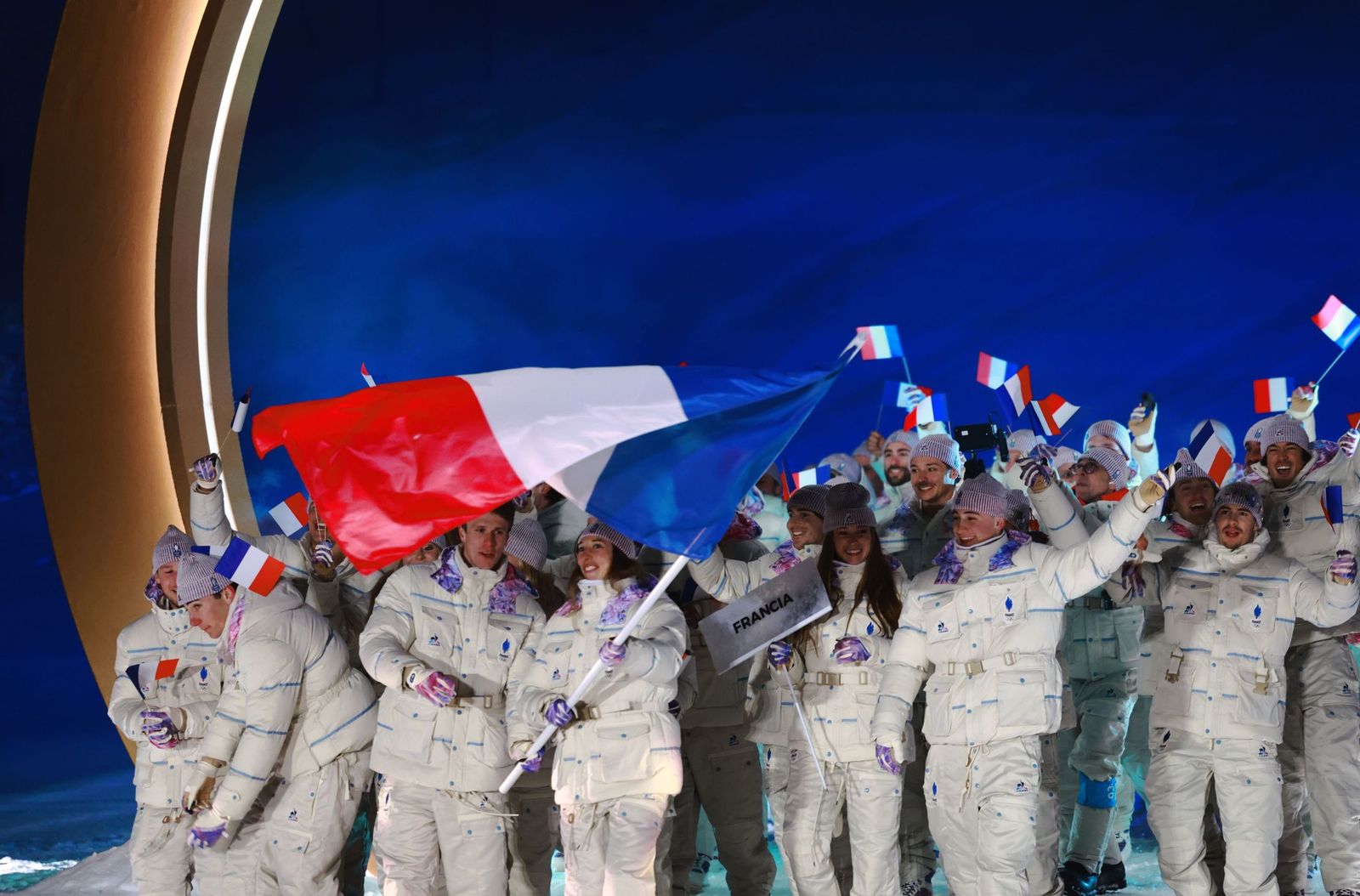 Las fotos de la inauguración de los Juegos Olímpicos de invierno de 2026