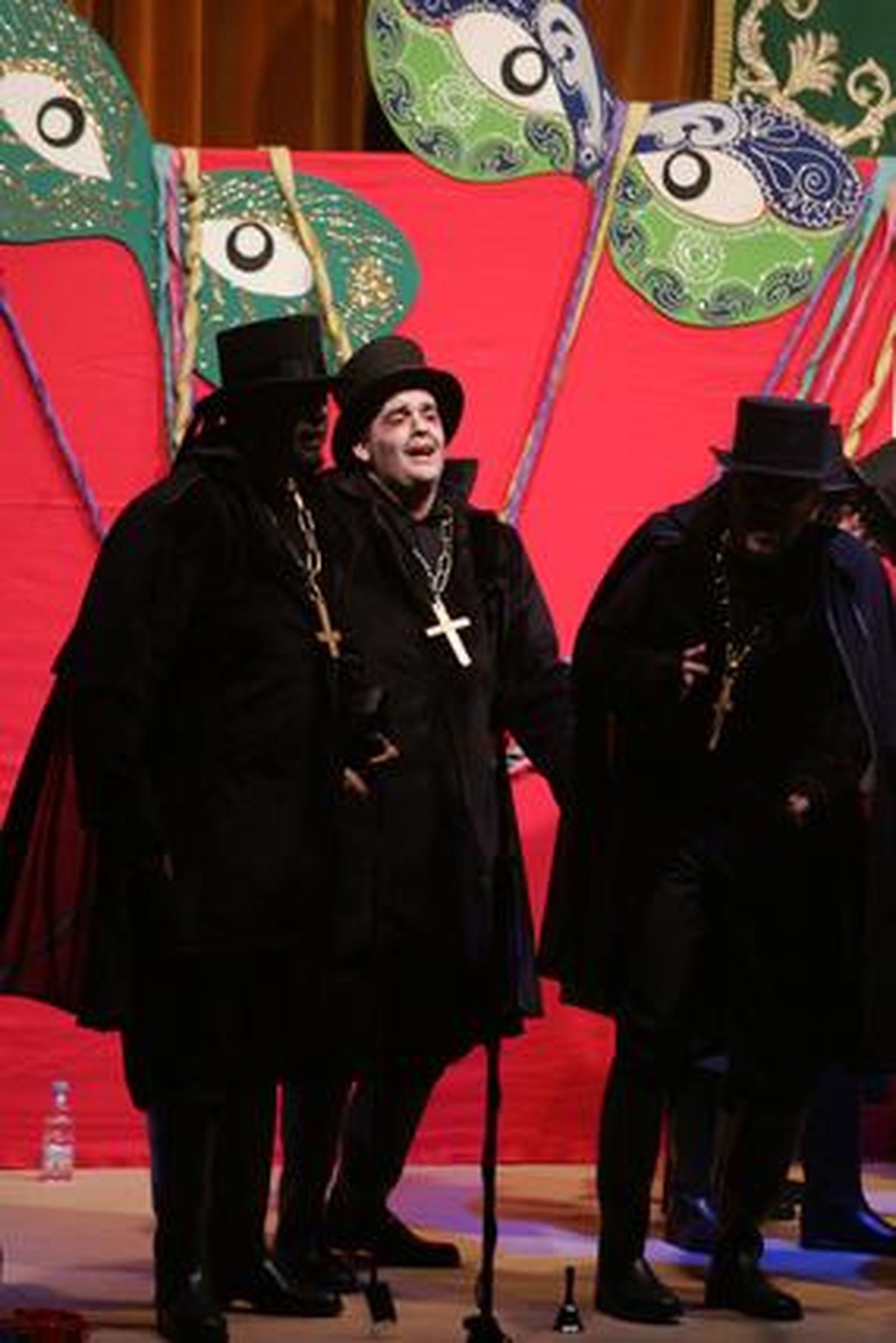 La agrupación 'El que te acompaña al otro barrio'./Fotos:J.M.Quiñones

Foto: J.M.Q.