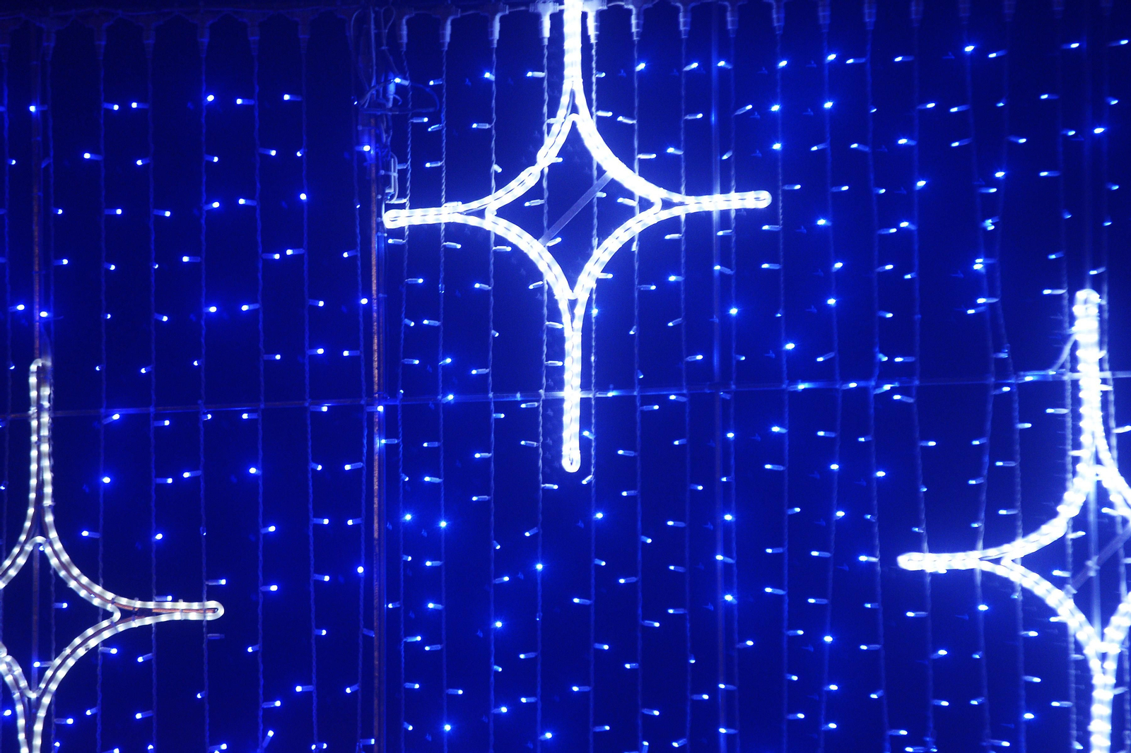 Fotos del alhumbrado navideño de Algeciras