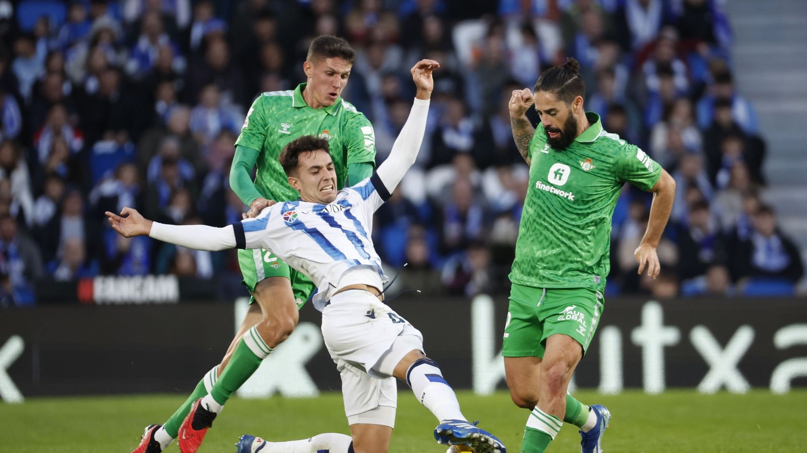 Las imágenes del Real Sociedad-Betis de Liga