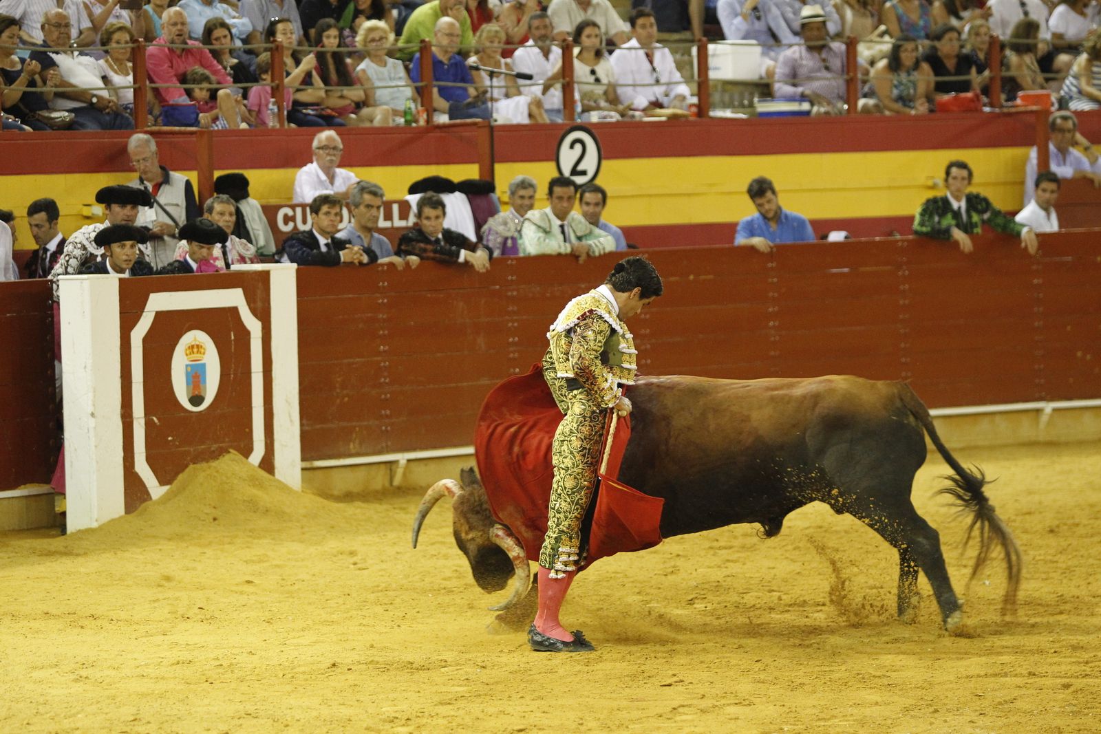Fotogalería corrida toros Feria Santa Ana-Roquetas de Mar-El Juli-Perera-Aguado