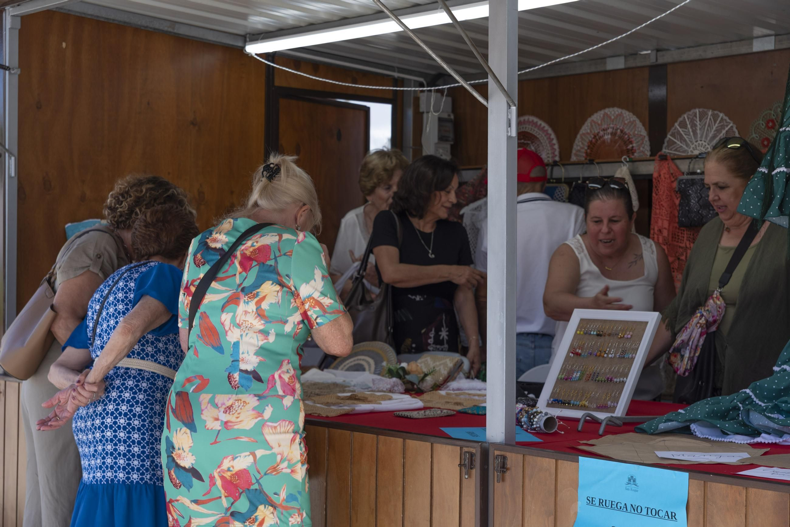 Fotos de las actuaciones y exposición de la Feria del Arte de San Roque 2025
