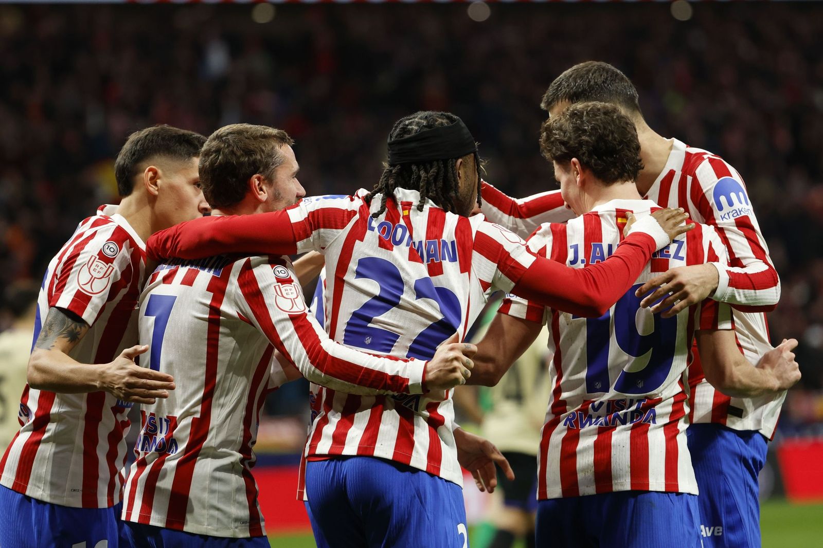 Las fotos del Atlético de Madrid-Barcelona