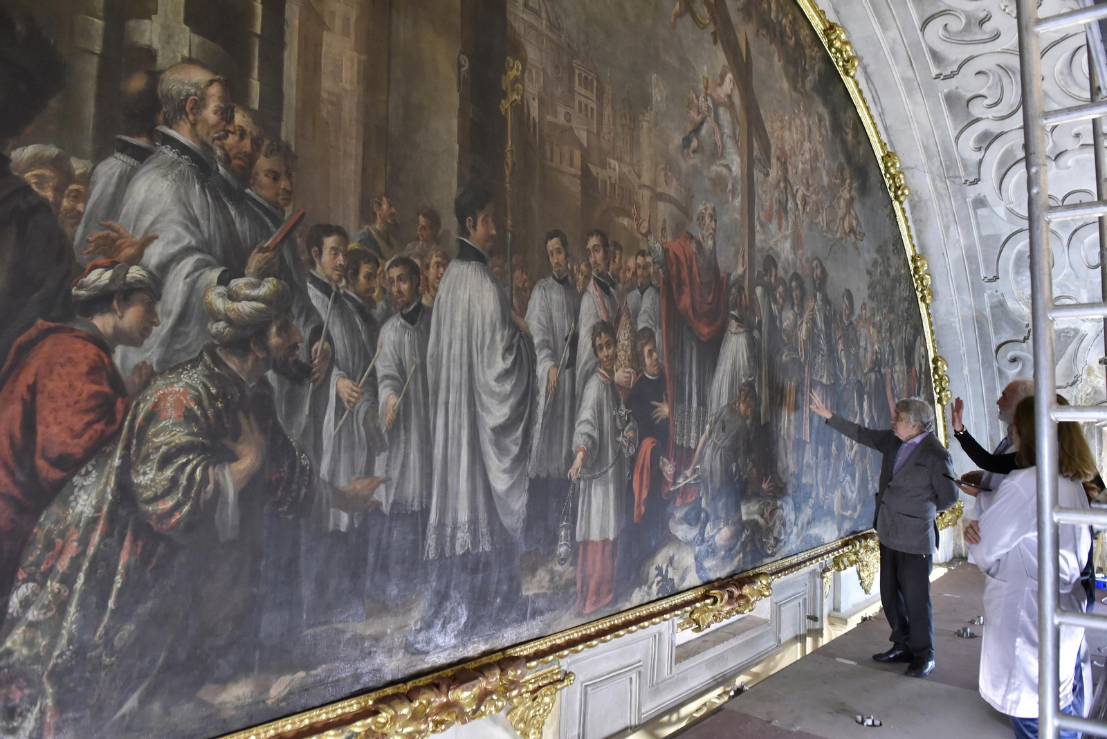 La mayor obra de Valdés Leal en Sevilla.