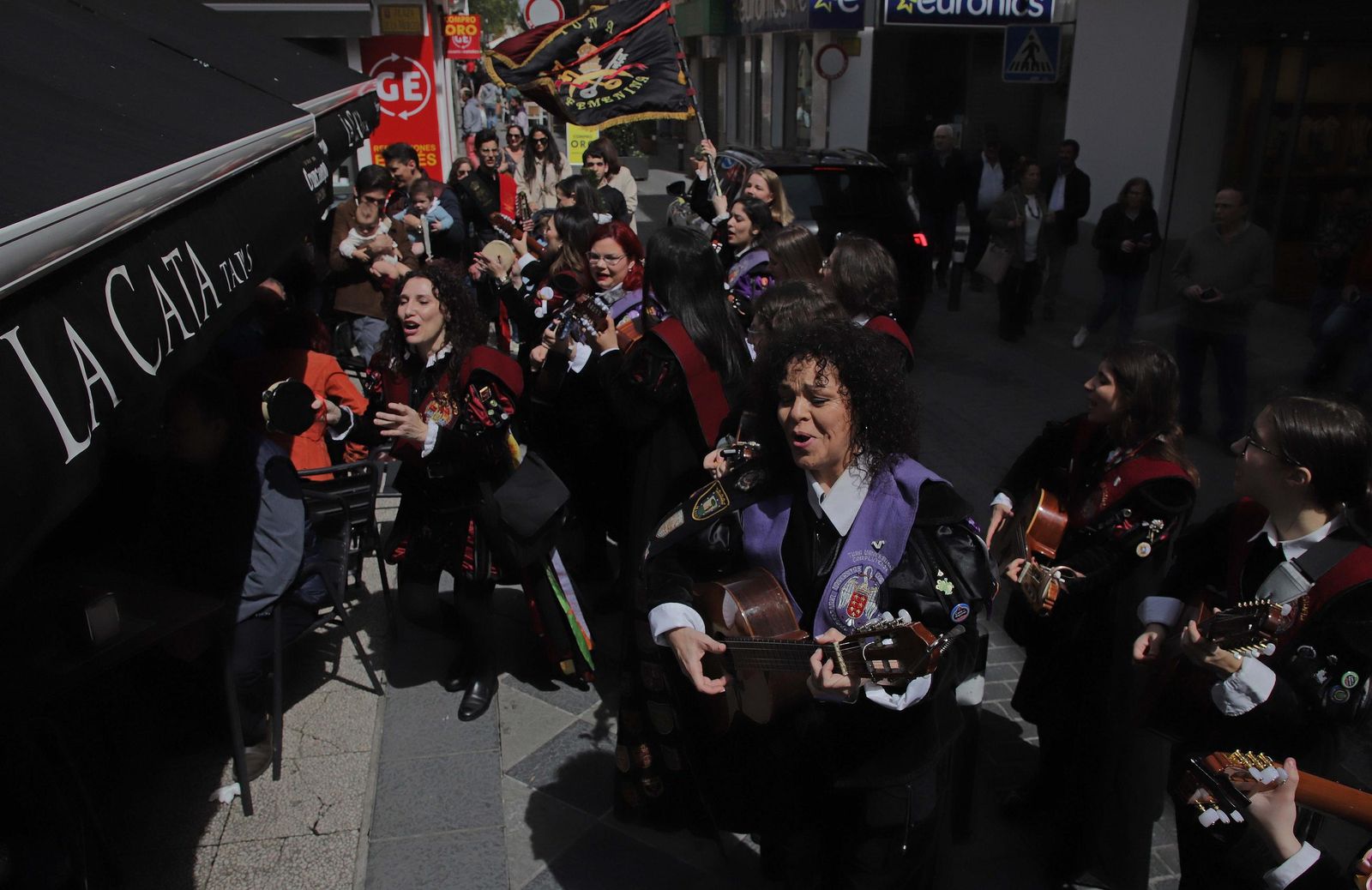 Fotos del carrusel del XII Certamen Internacional de Tunas en Algeciras