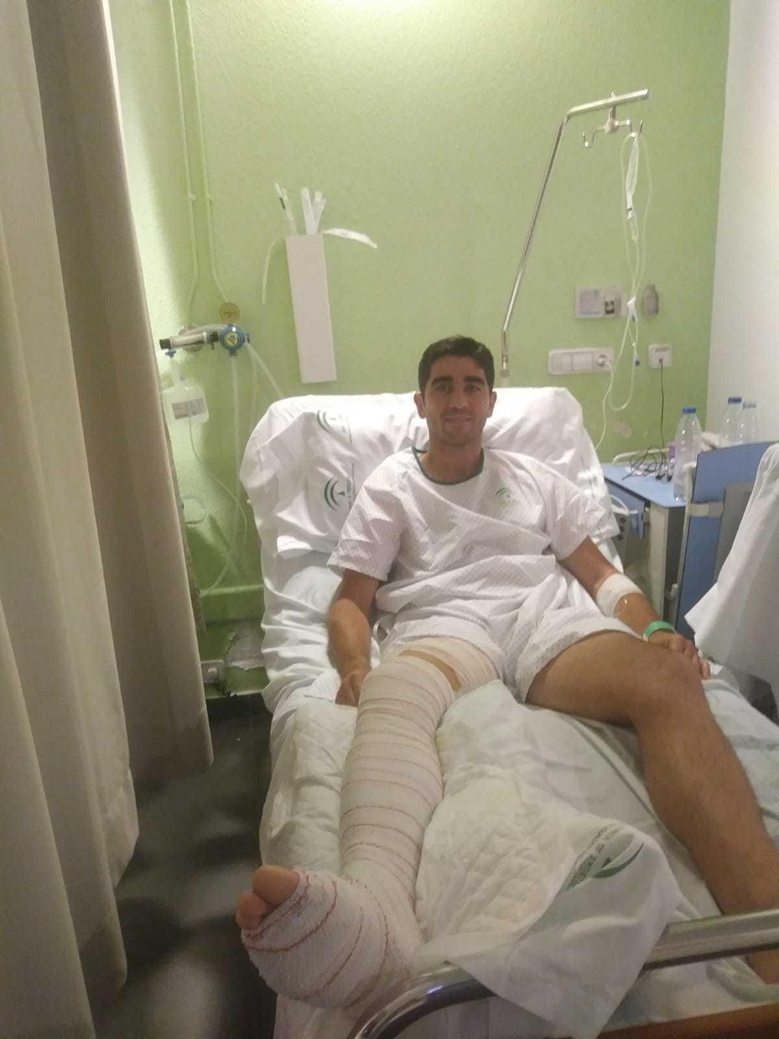 Vicente Varela, en el Hospital San Juan de Dios de Úbeda.