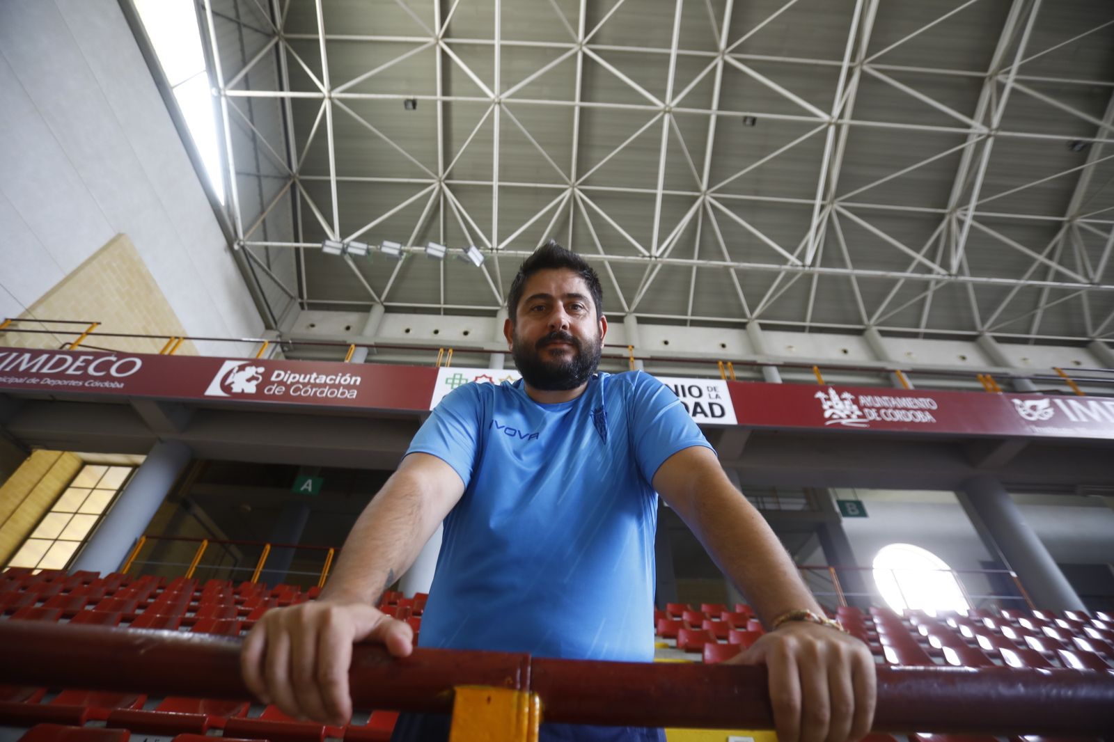 Josan González posa para su entrevista con 'el Día' en Vista Alegre.