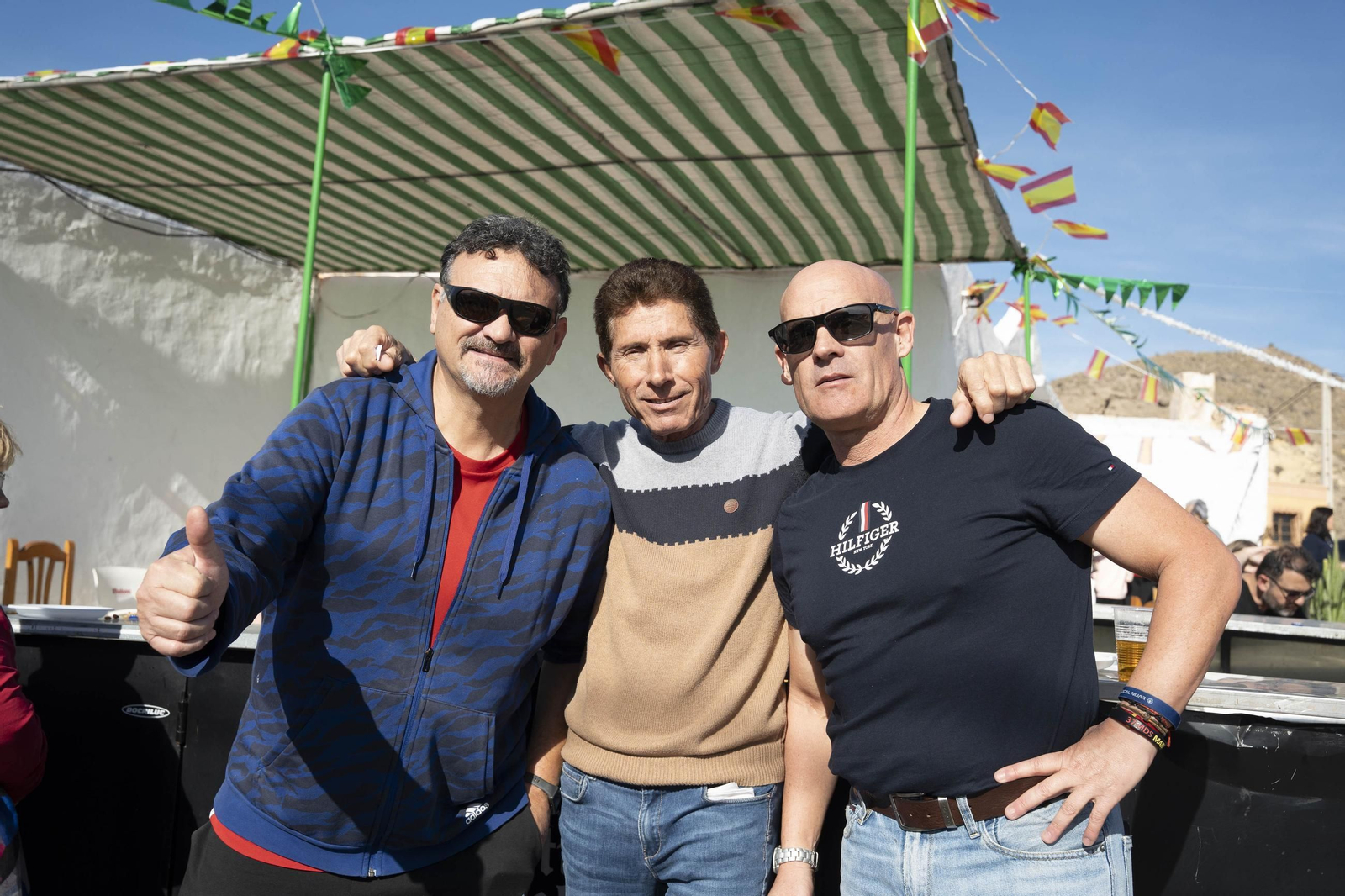 Las imágenes de la romería en Cuevas de Los Úbeda