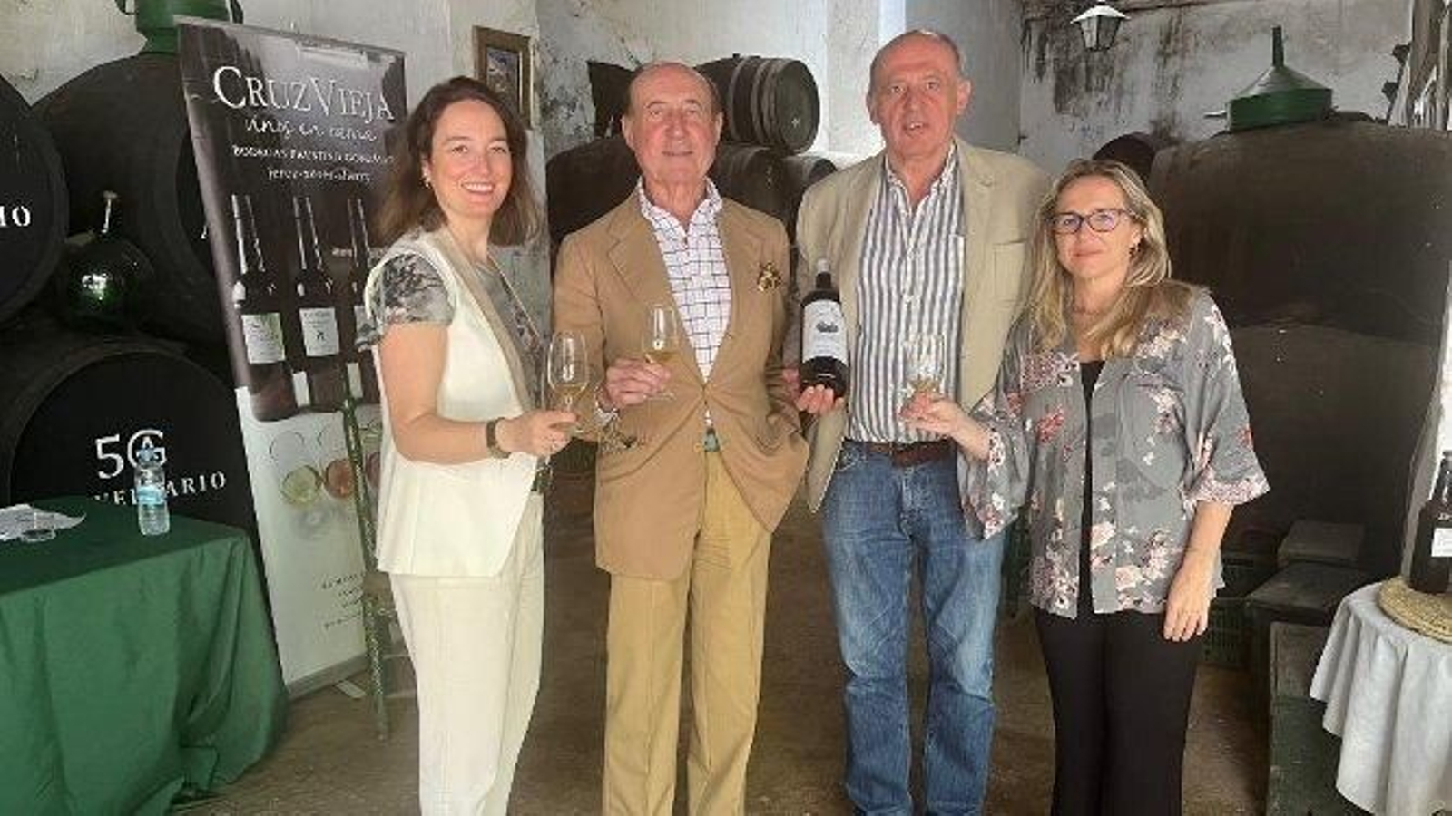 Carmen Aumesquet, Beltrán Domecq, Jaime González García Mier y Patricia Puerta.