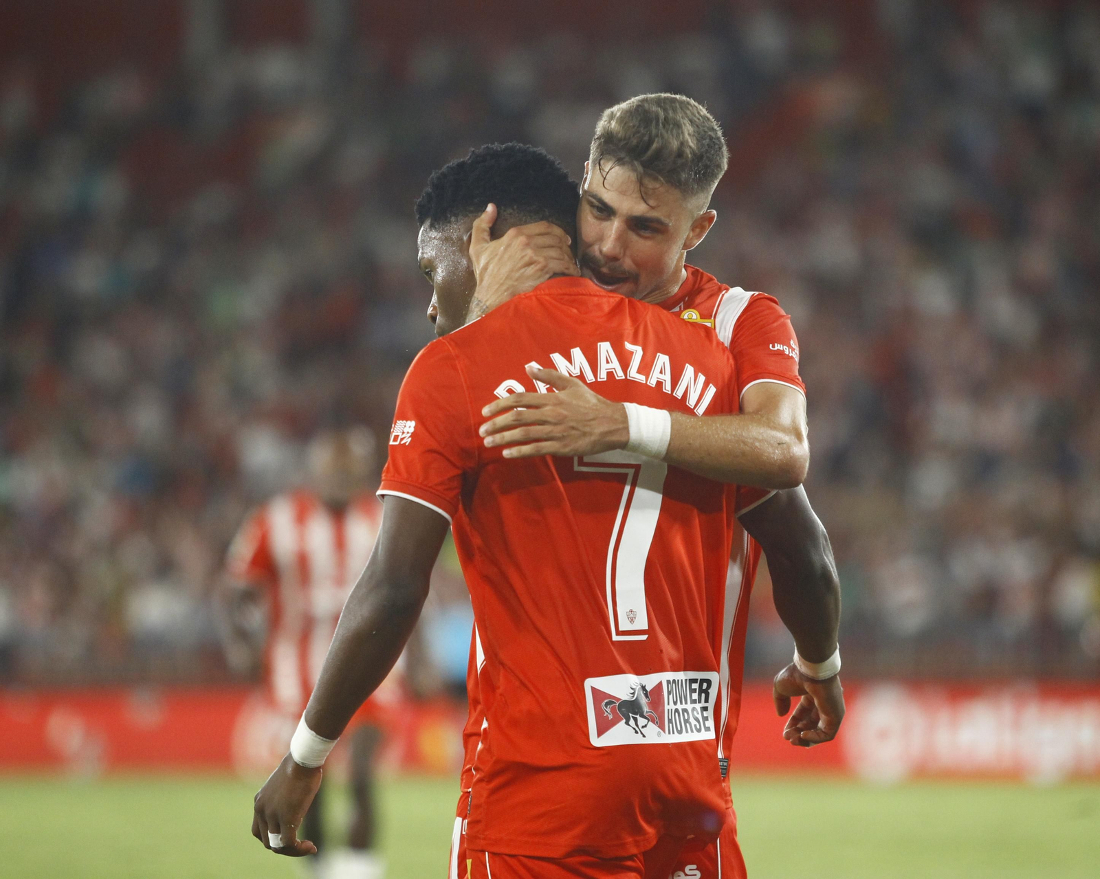 Imágenes del partido U.D. Almería-Sevilla F.C.