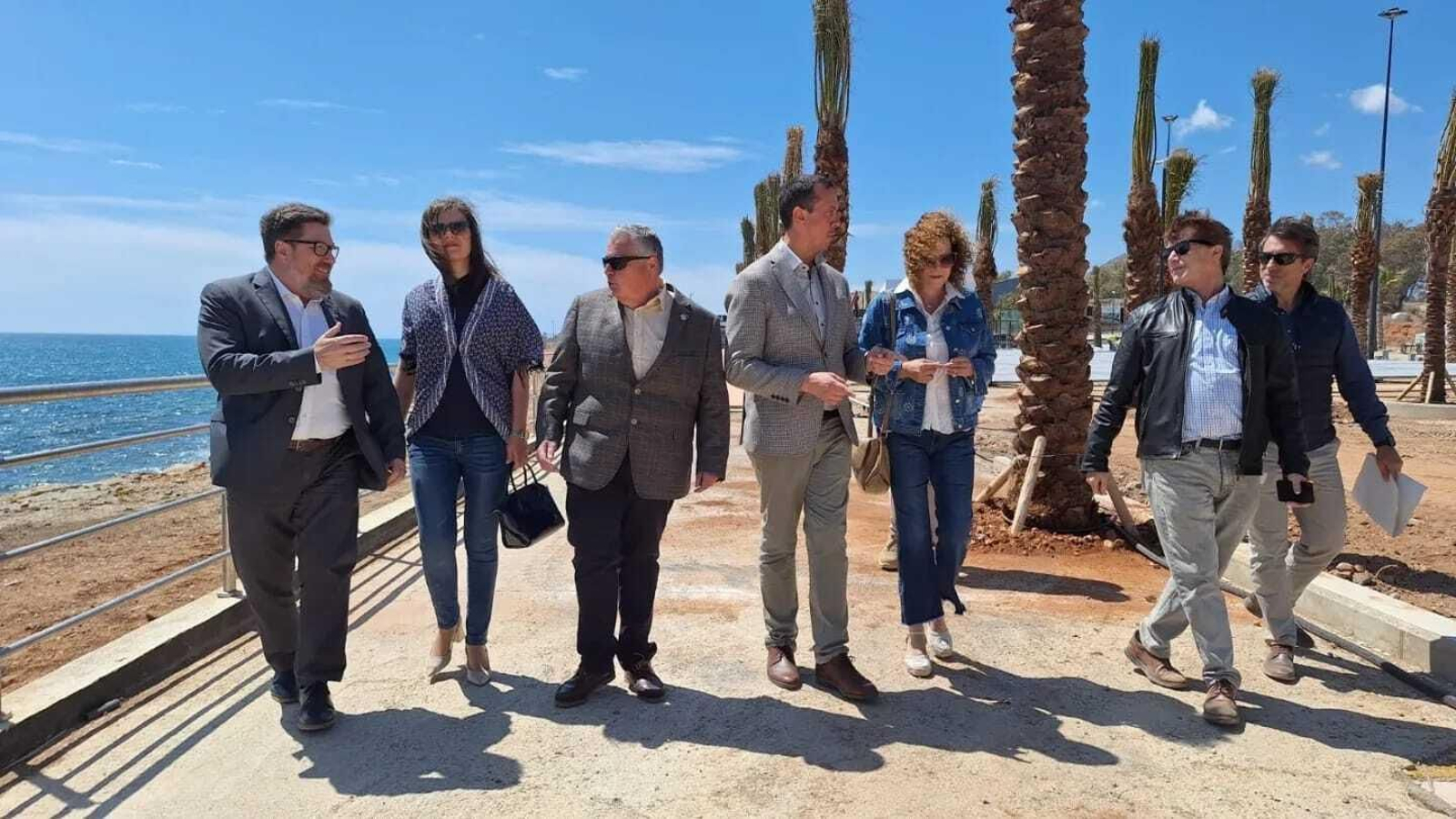 El subdelegado del Gobierno ha visitado las obras este jueves. El subdelegado del Gobierno ha visitado las obras este jueves.