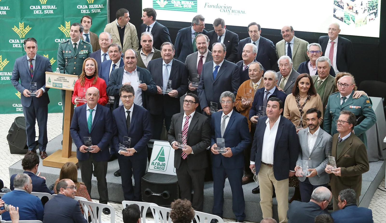 Imágenes de la entrega de los I Premios ASAJA Cádiz-Cristóbal Cantos