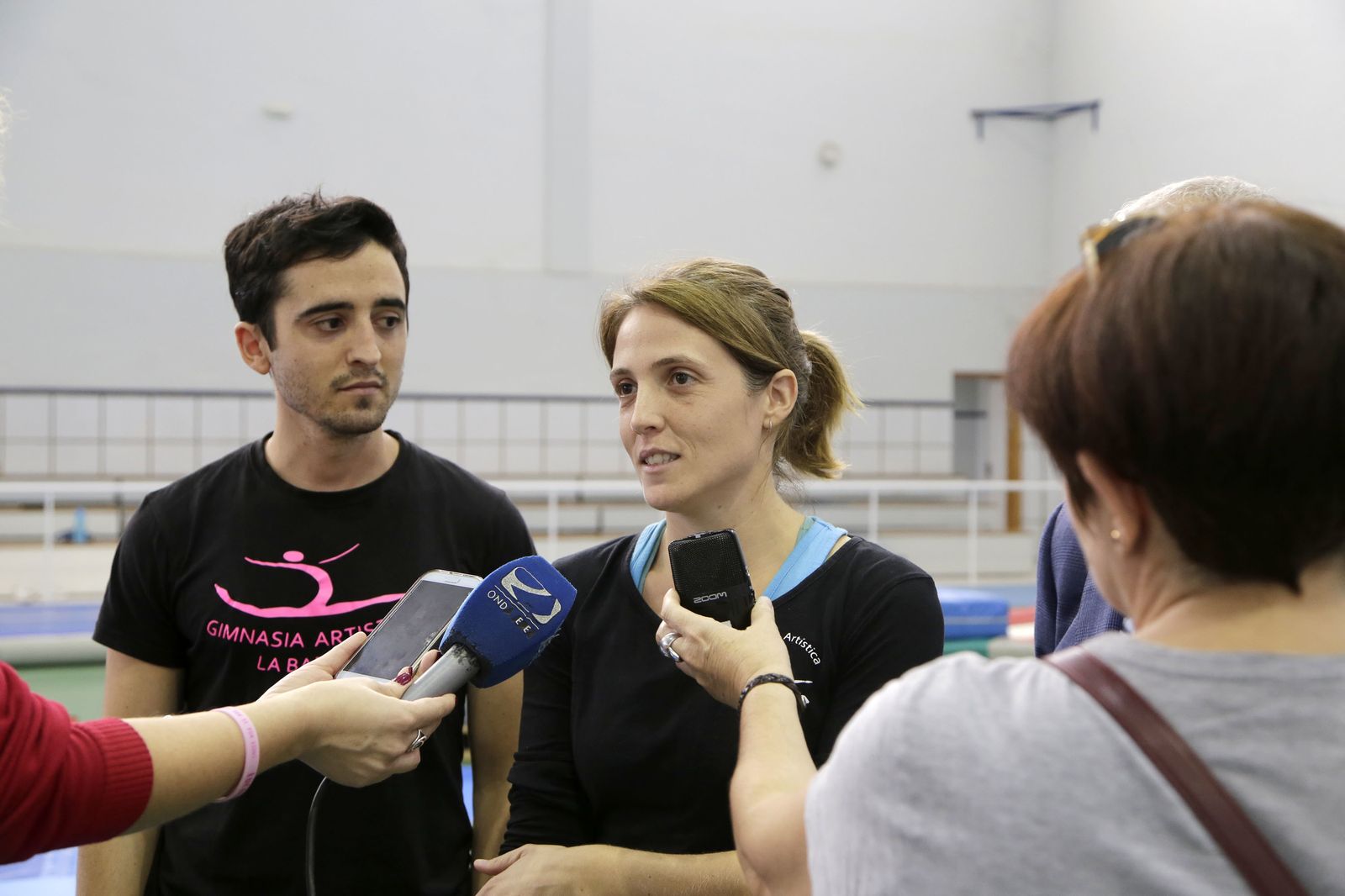 Delegado de Gobierno de la Junta con el Club Gimnasia Artística de La Barca