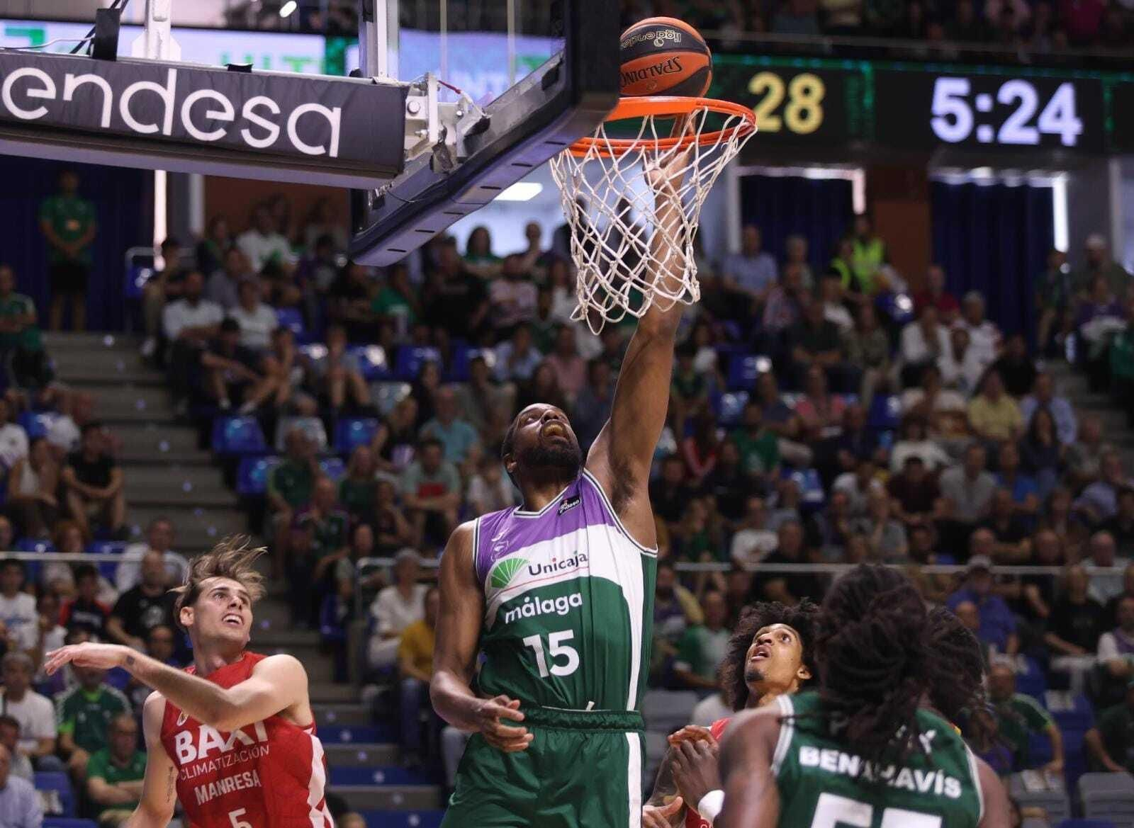 El Unicaja - Baxi Manresa, en fotos