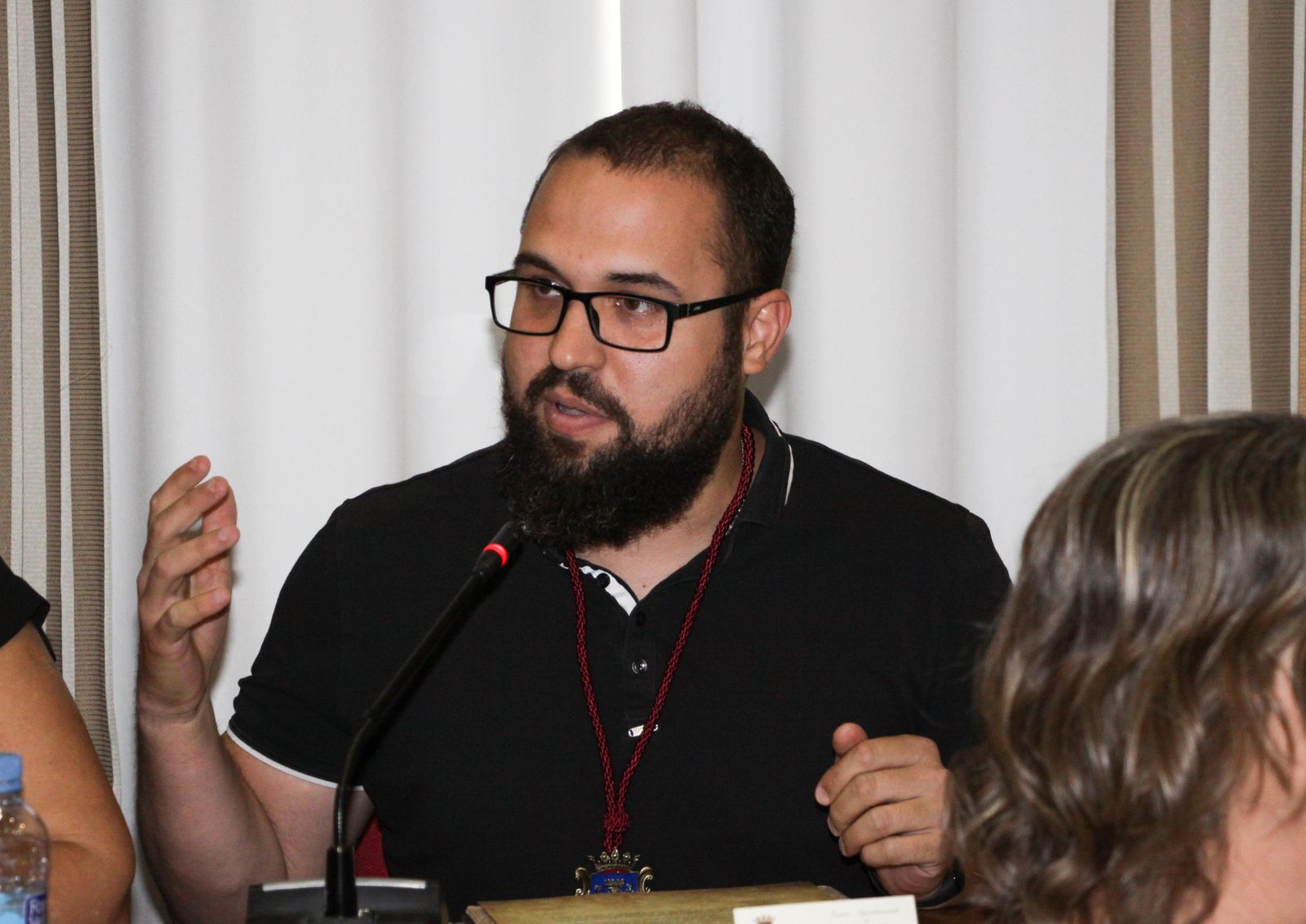 Jorge Guerrero, portavoz del Grupo Municipal Podemos.