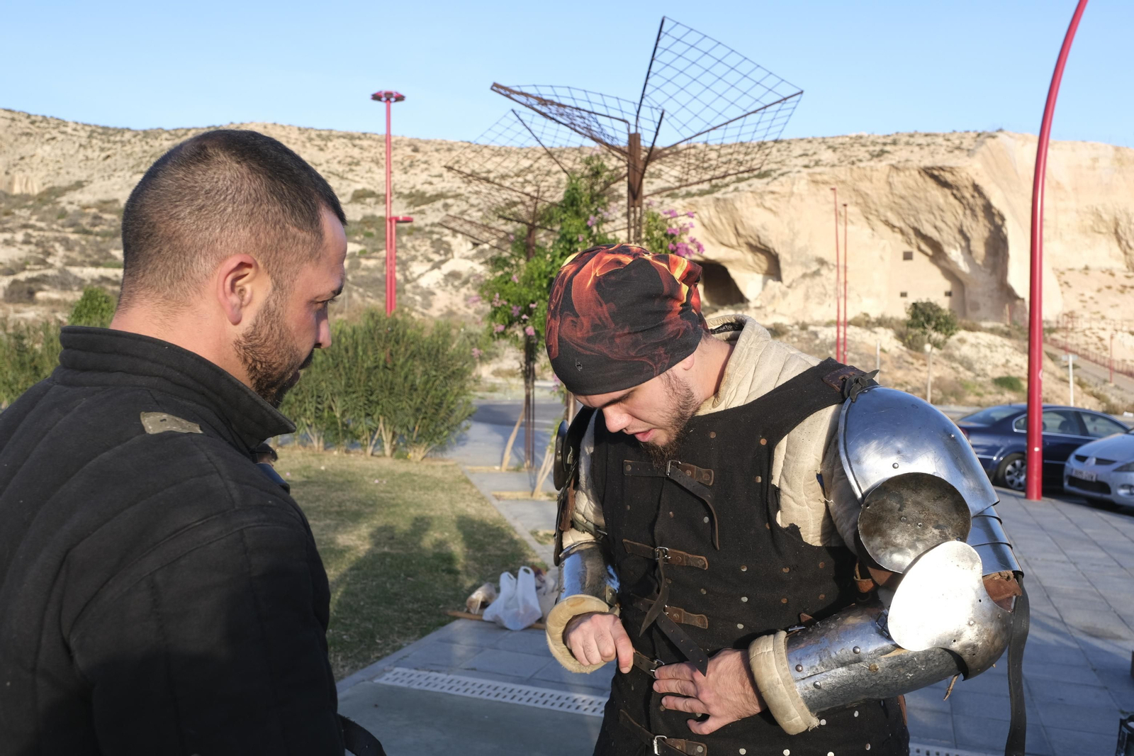 Fotogalería de los combates medievales en Almería