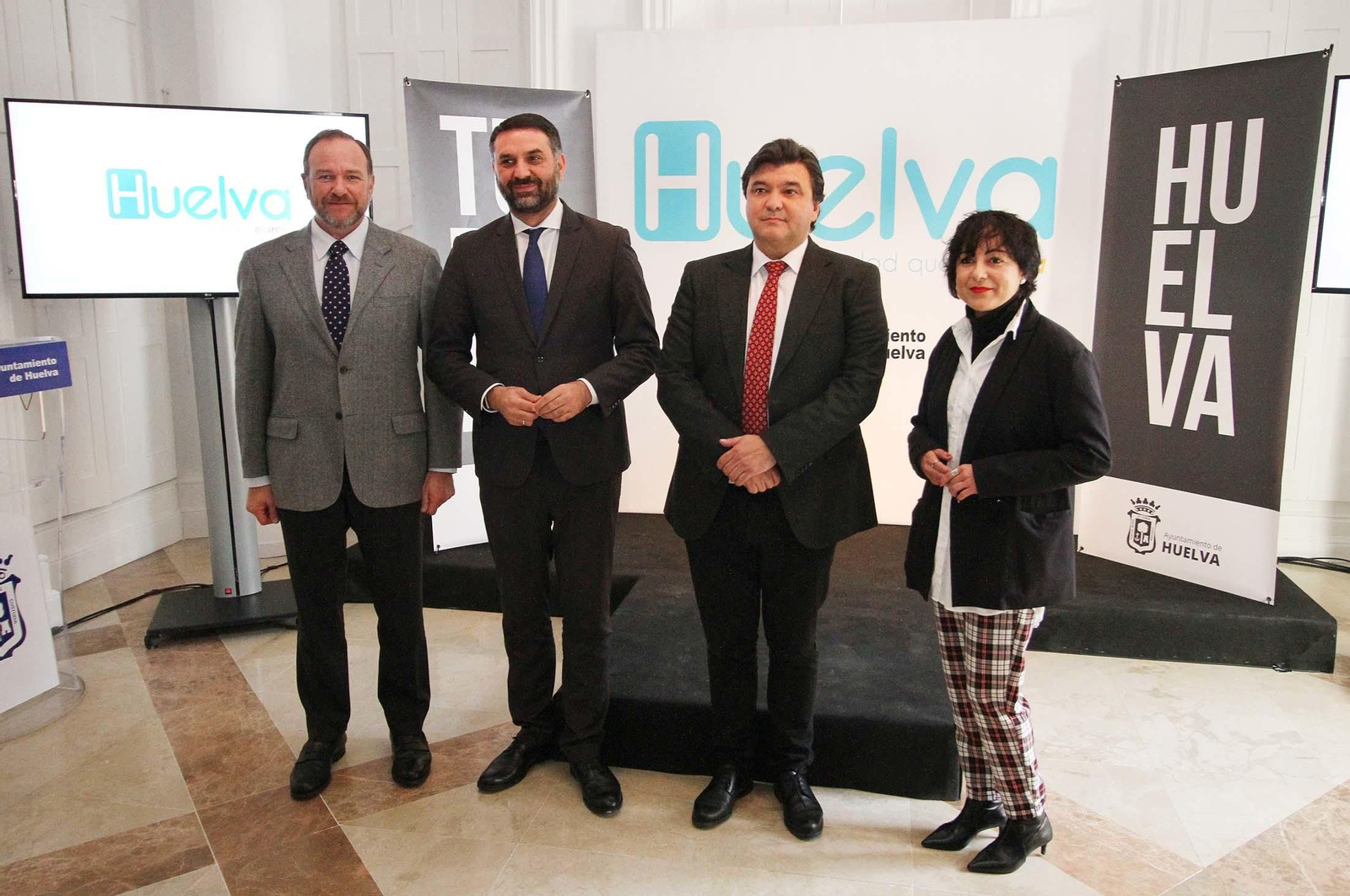 Imágenes de la presentación de la marca turística de Huelva.