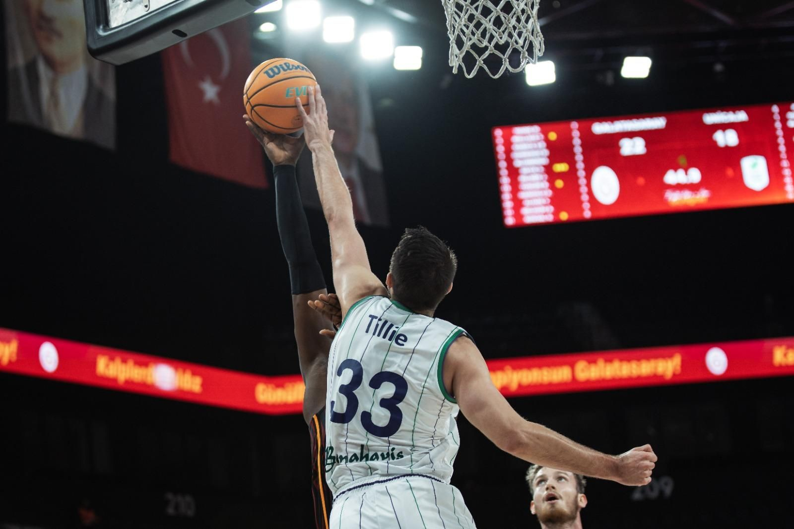 El Galatasaray-Unicaja, en fotos