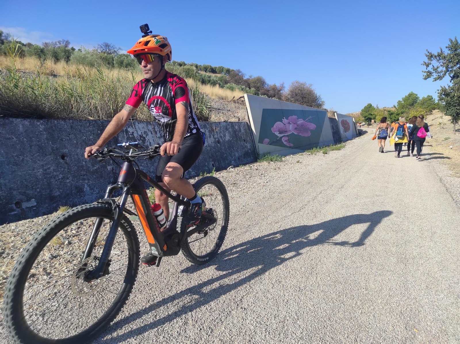 De Torredelcampo a Porcuna por la Vía Verde del Aceite: túneles, pasarelas y arte