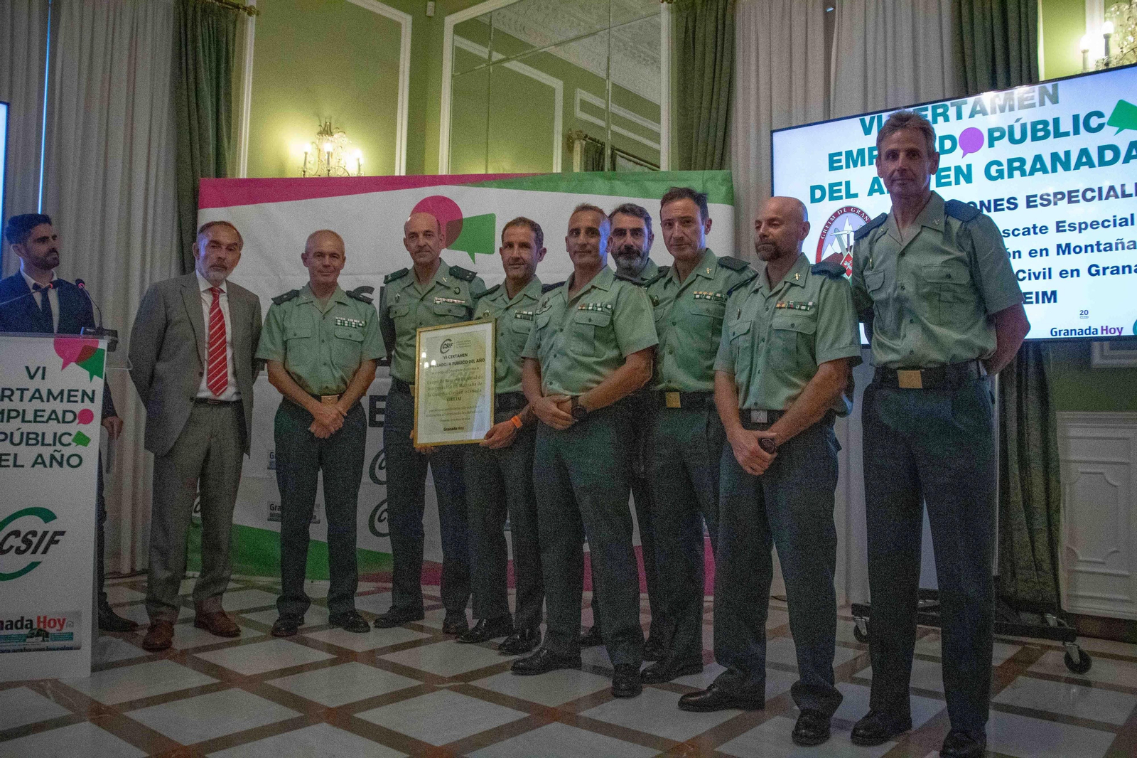 Las mejores imágenes del VI Certamen del Empleado Público del Año