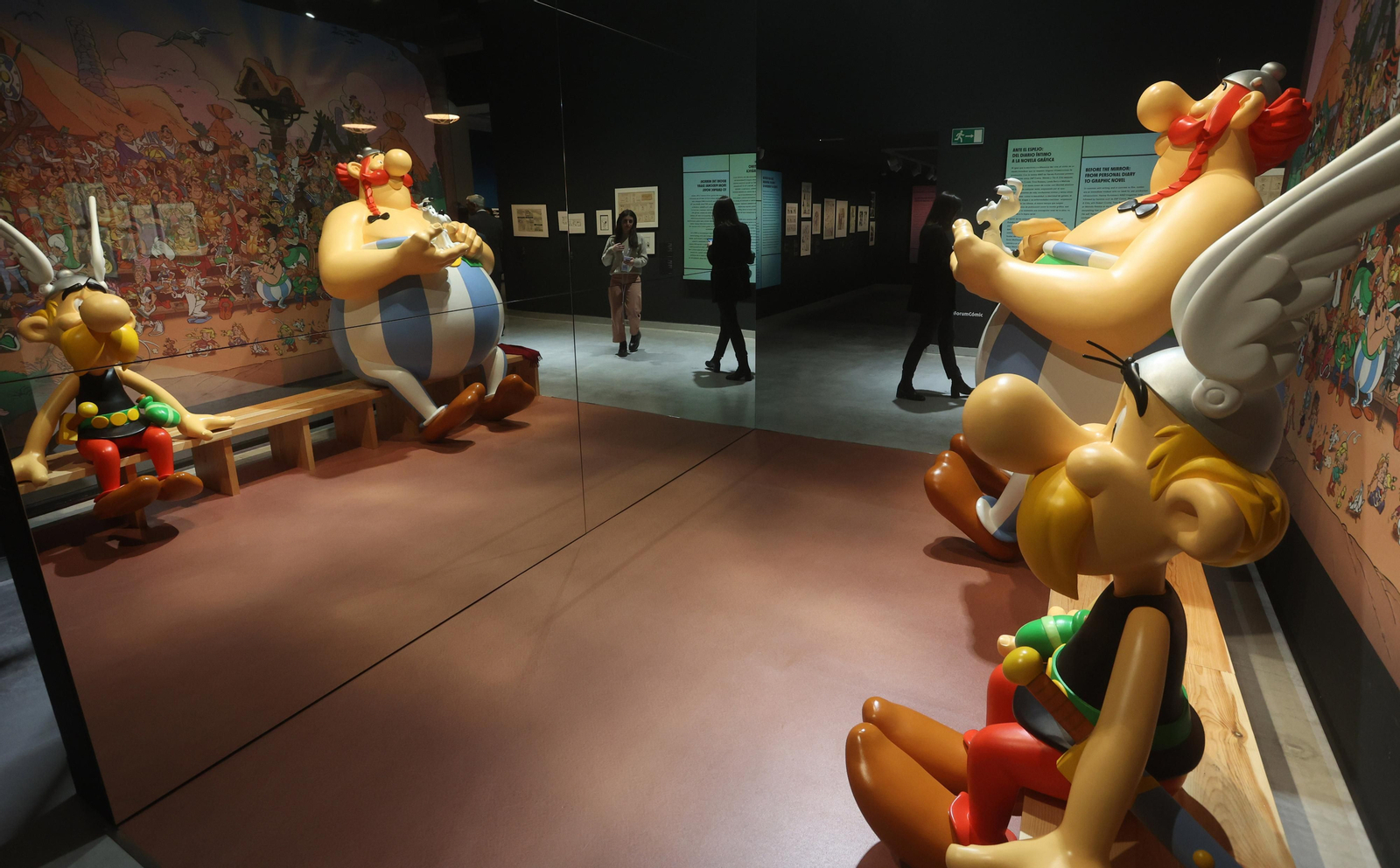 Exposición de comics en Caixa Forum