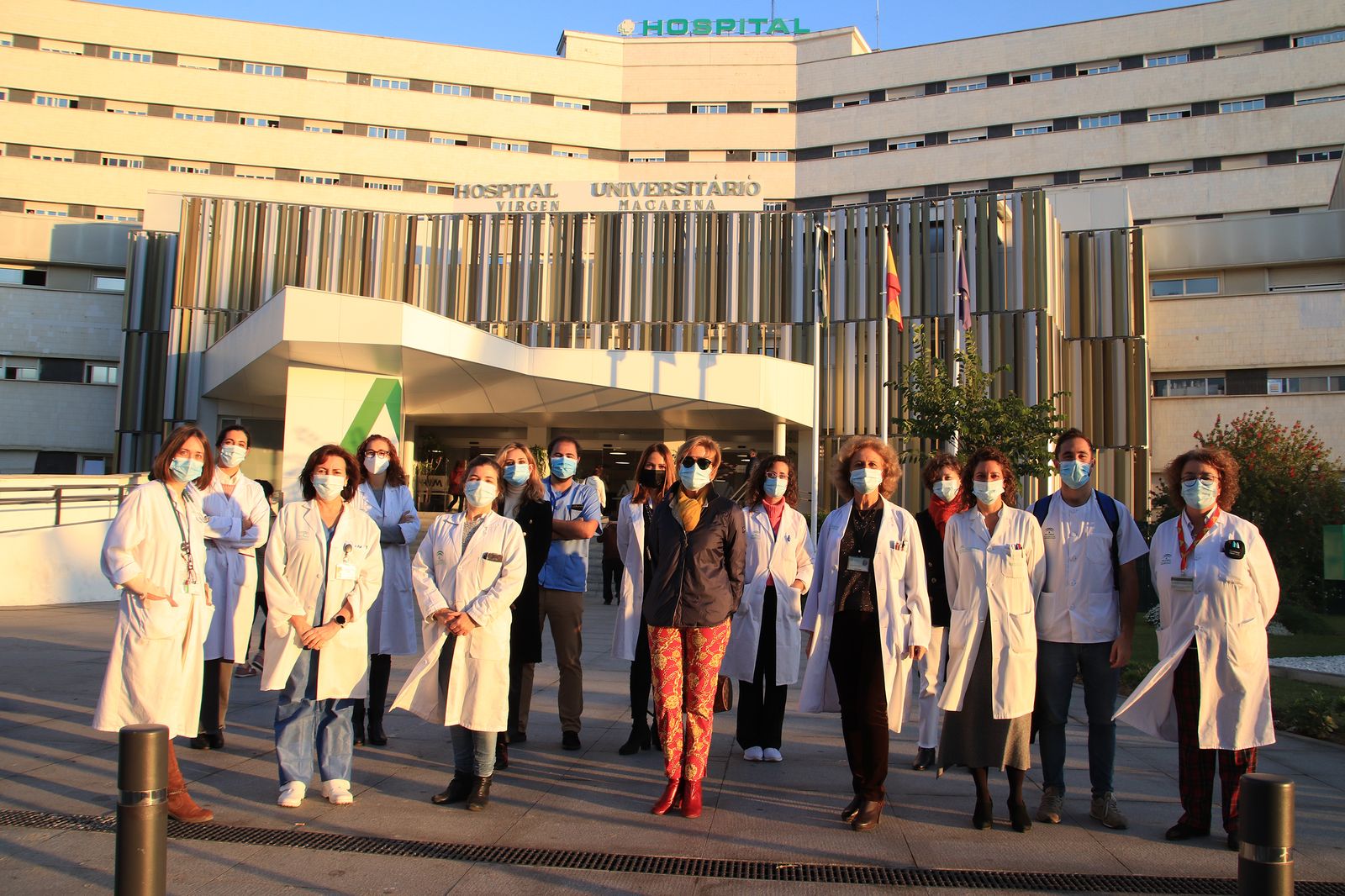 El equipo que compone el Servicio de Endocrinología y Nutrición en el Hospital Virgen Macarena.
