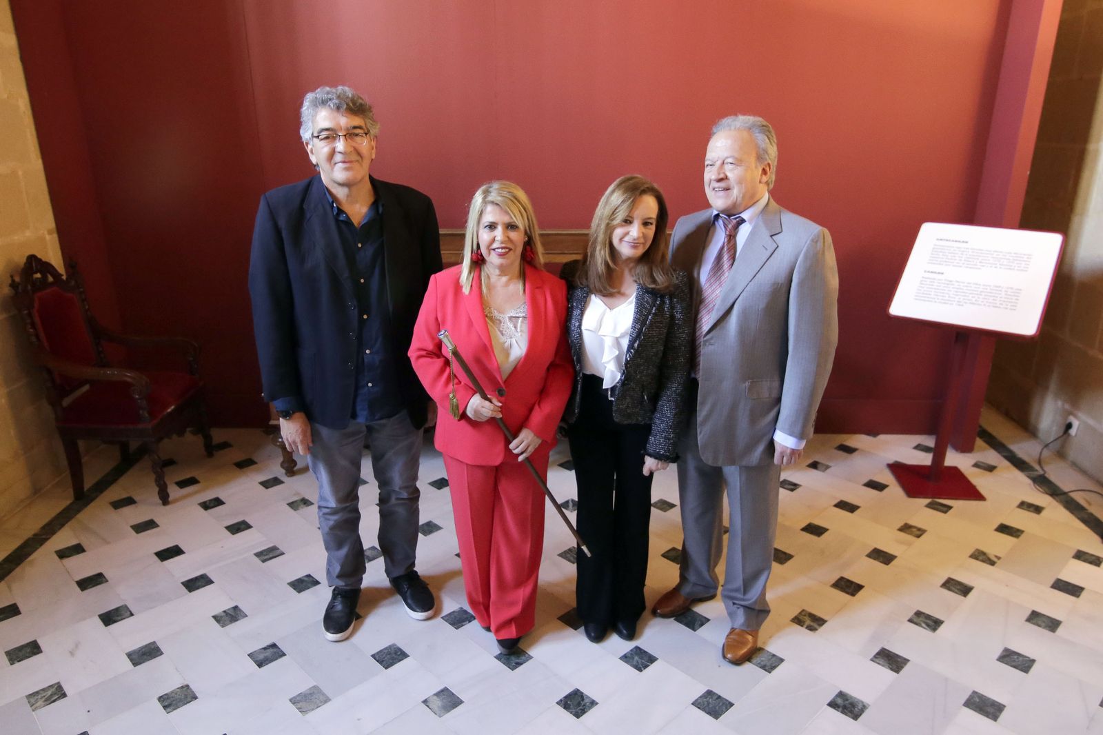 Imágenes del acto institucional del 40 aniversario de las primeras elecciones municipales