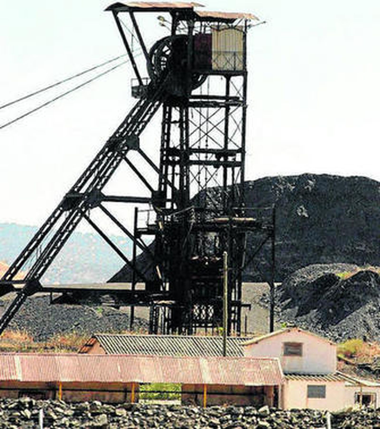 Una de las antiguas minas de carbón de la comarca del Guadiato.