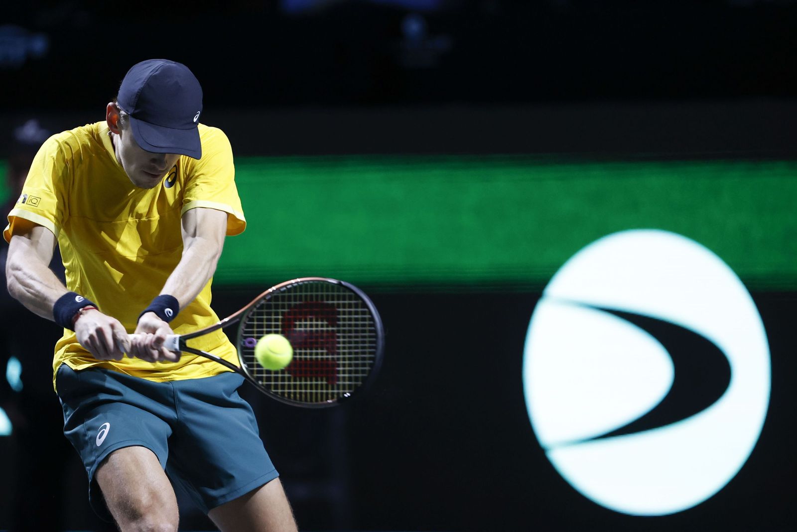 Alex de Miñaur, en acción ante República Checa.