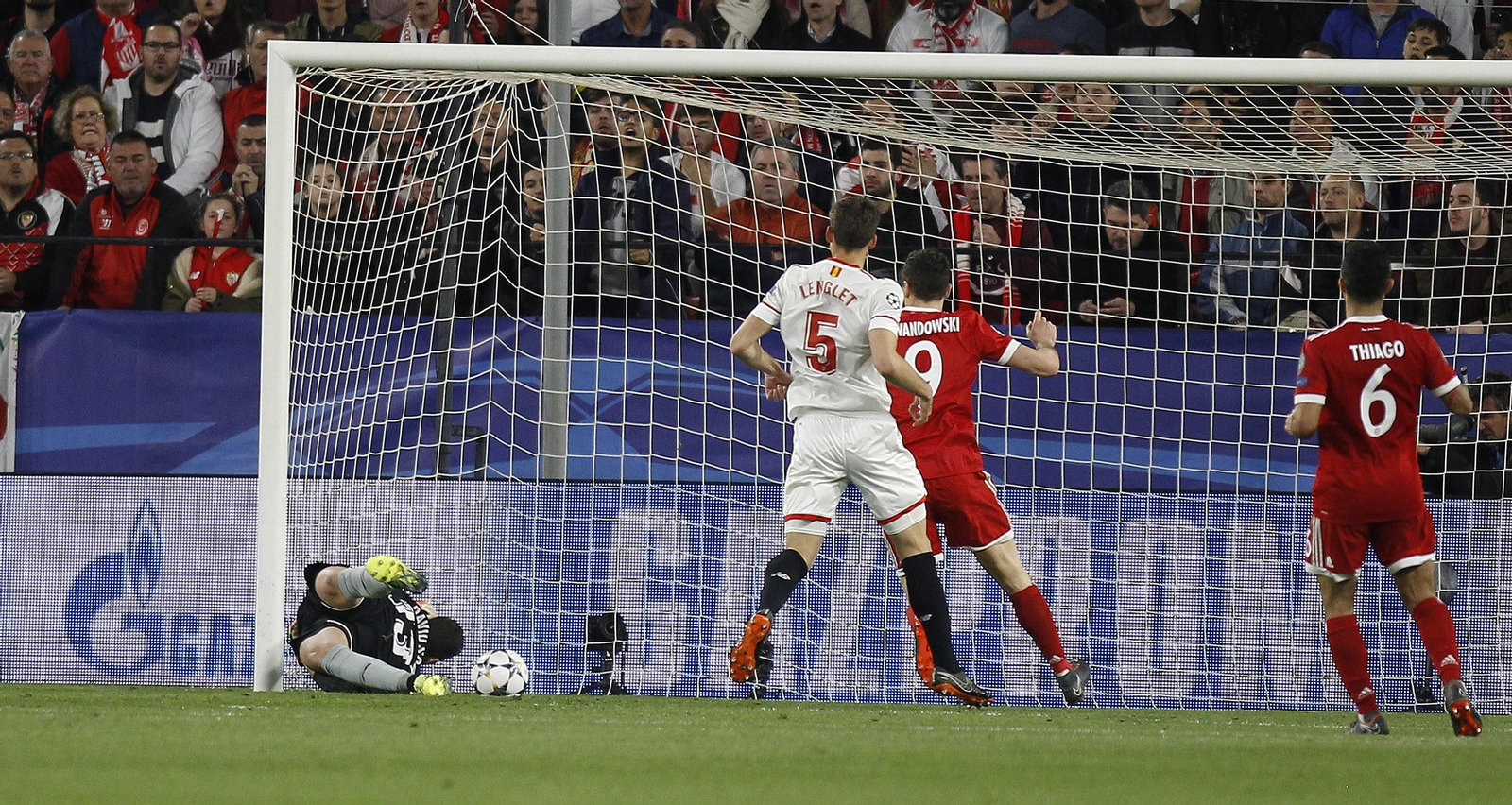 Las imágenes del Sevilla-Bayern Múnich