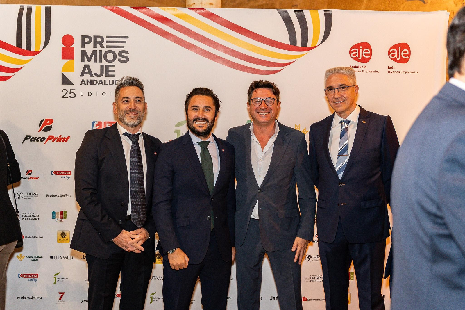 Así fue la mágica noche de entrega de los Premios AJE Andalucía, en imágenes