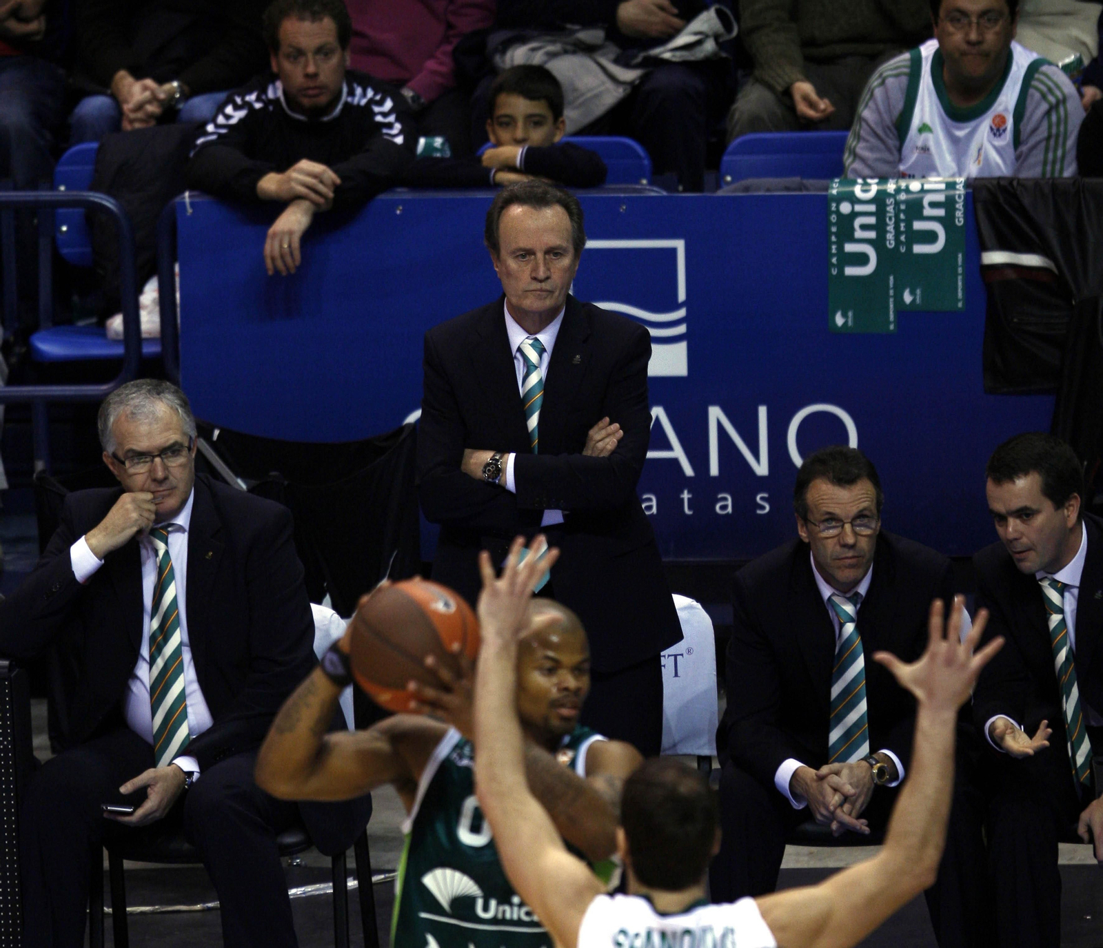 Las fotos de Manolo Rubia en su etapa en el Unicaja