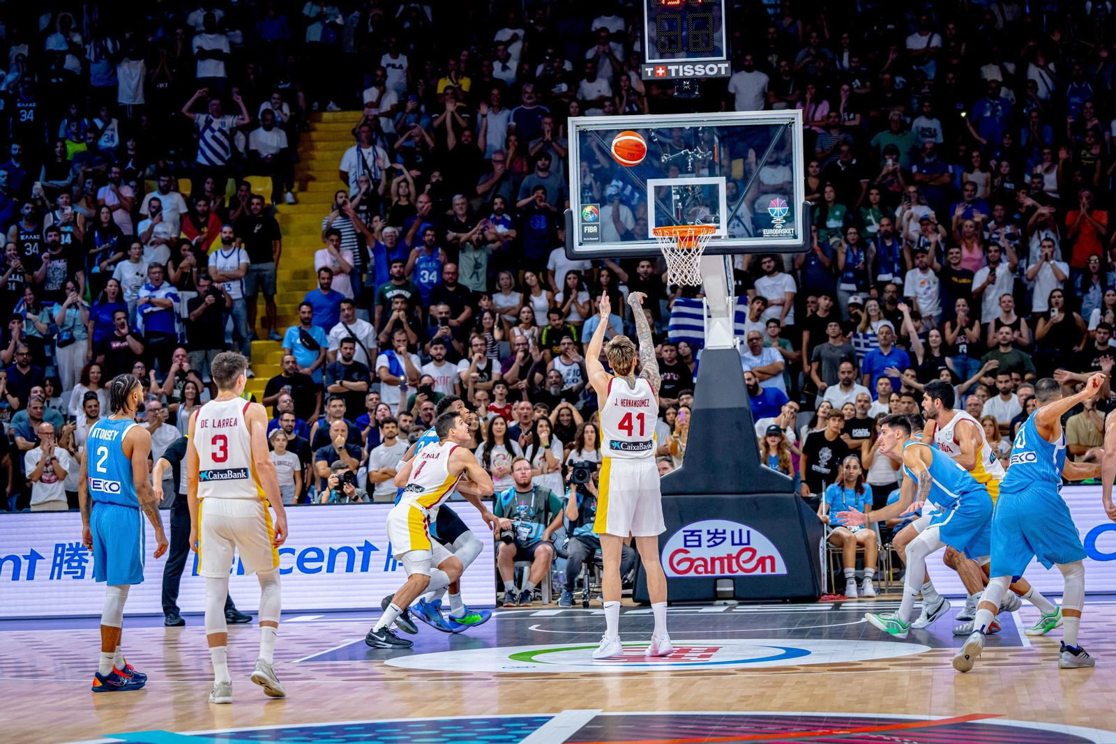 Las fotos del España - Grecia de baloncesto en el adiós de Scariolo