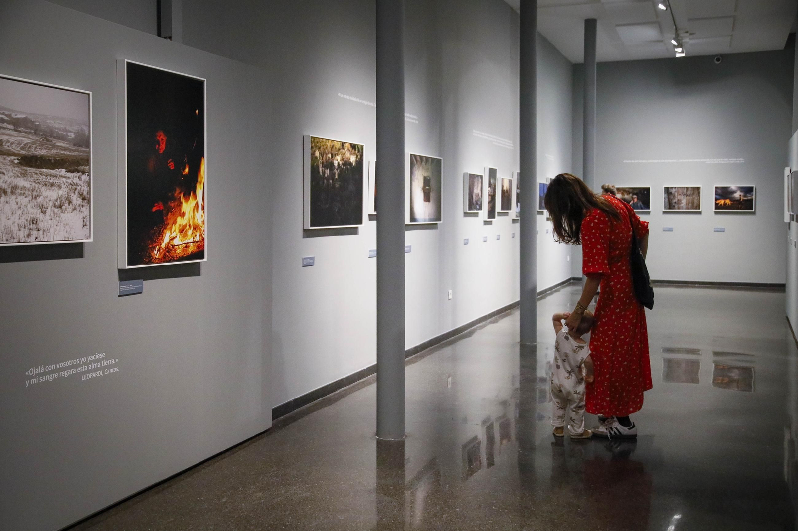 Las imágenes de la exposicion "Alma Tierra" de Jose Manuel Navia del CAF