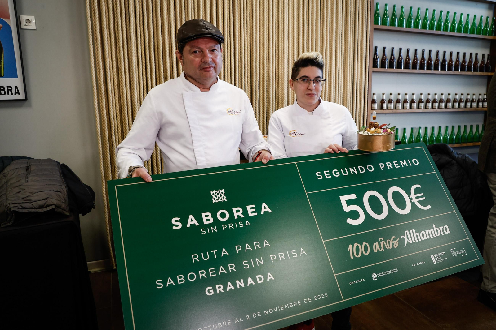 Las tapas, los chefs y la gala de premios de Saborea Sin Prisa de Cervezas Alhambra, en imágenes