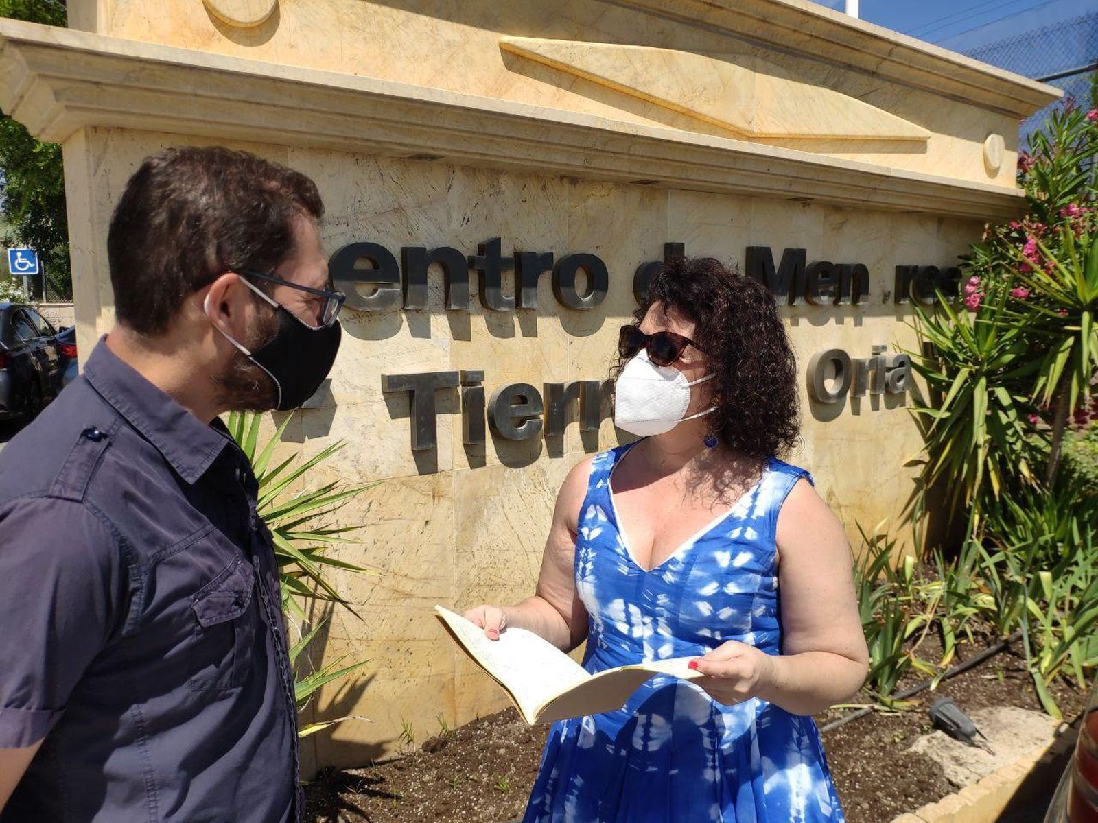 Adelante Andalucía constata el uso excesivo de las contenciones mecánicas en Tierras de Oria