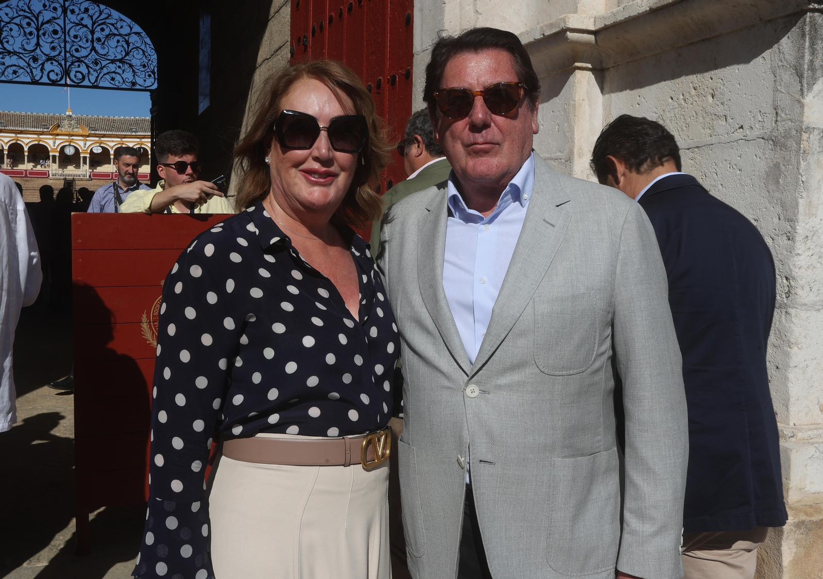 Ambiente en la Puerta del Príncipe de la Maestranza