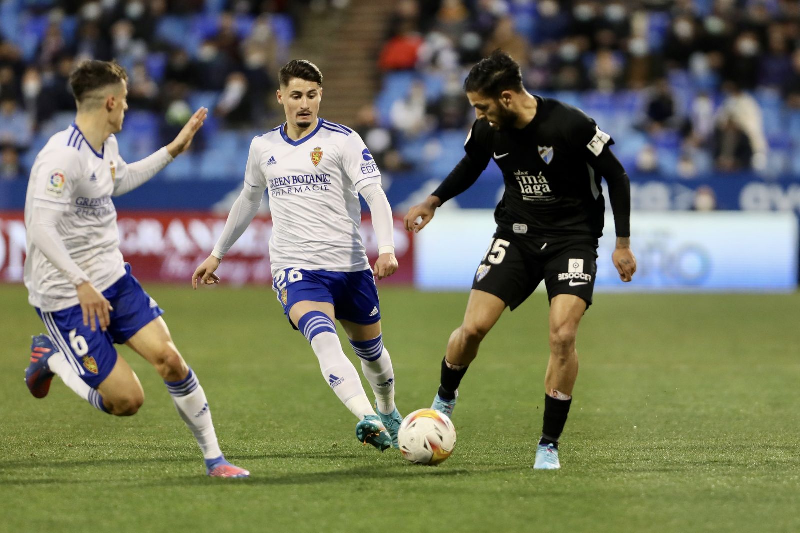 Las fotos del Zaragoza - Málaga CF